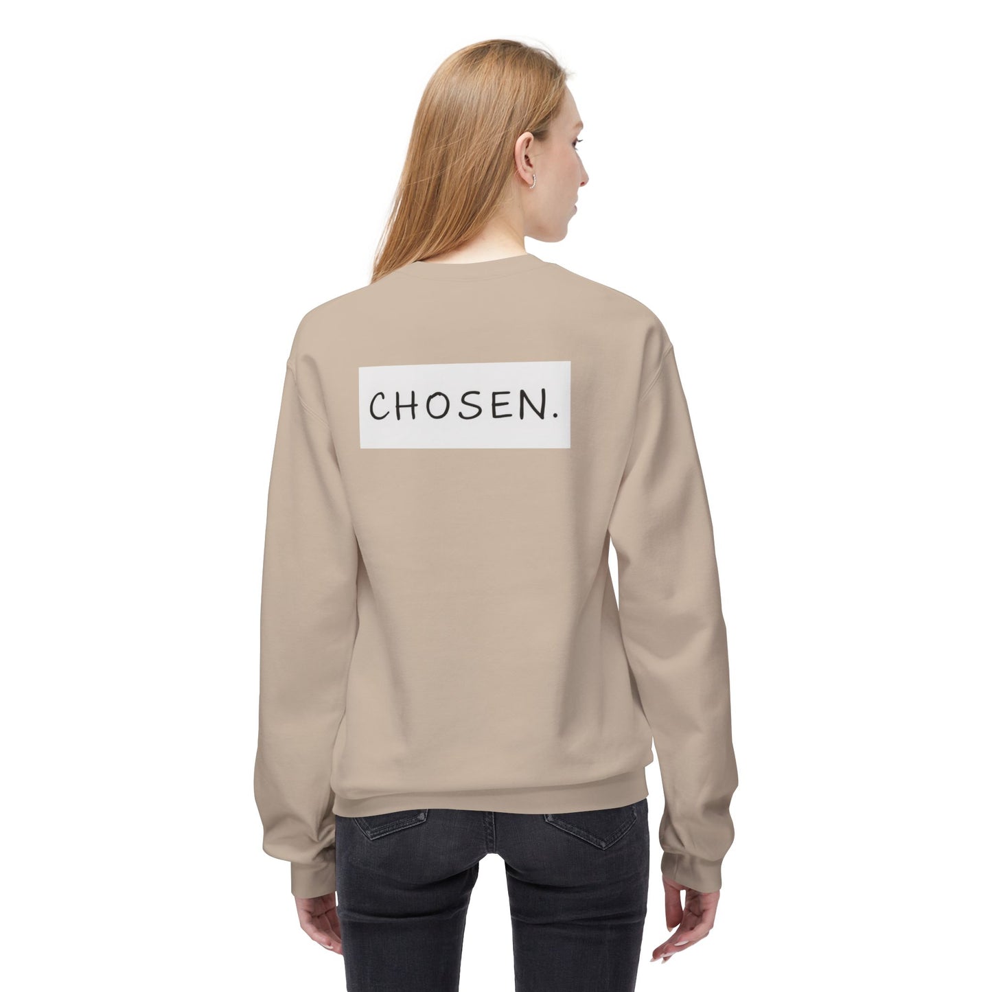 Unisex Chosen Fleece Crewneck Sweatshirt
