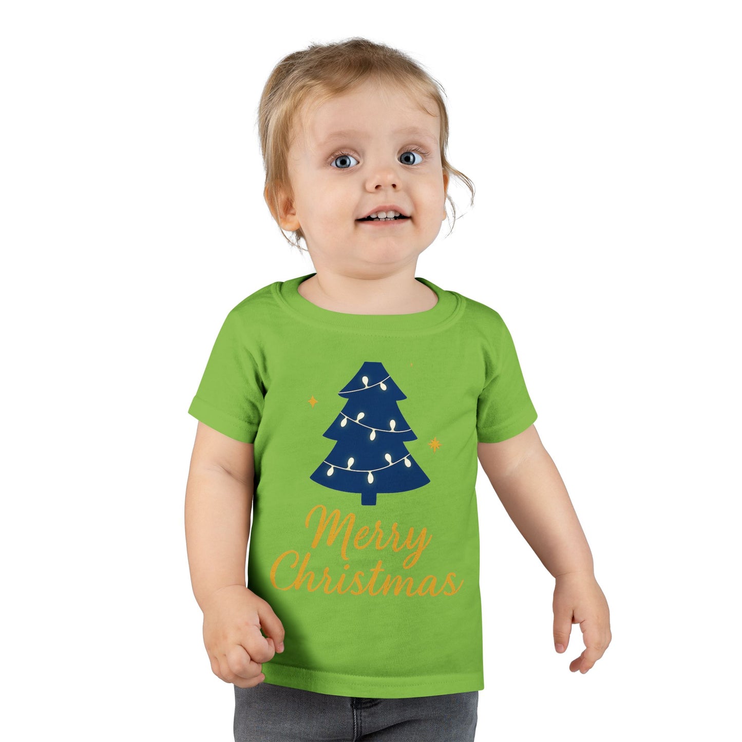 Merry Christmas Toddler T-Shirt – Christian Holiday Tee for Little Ones