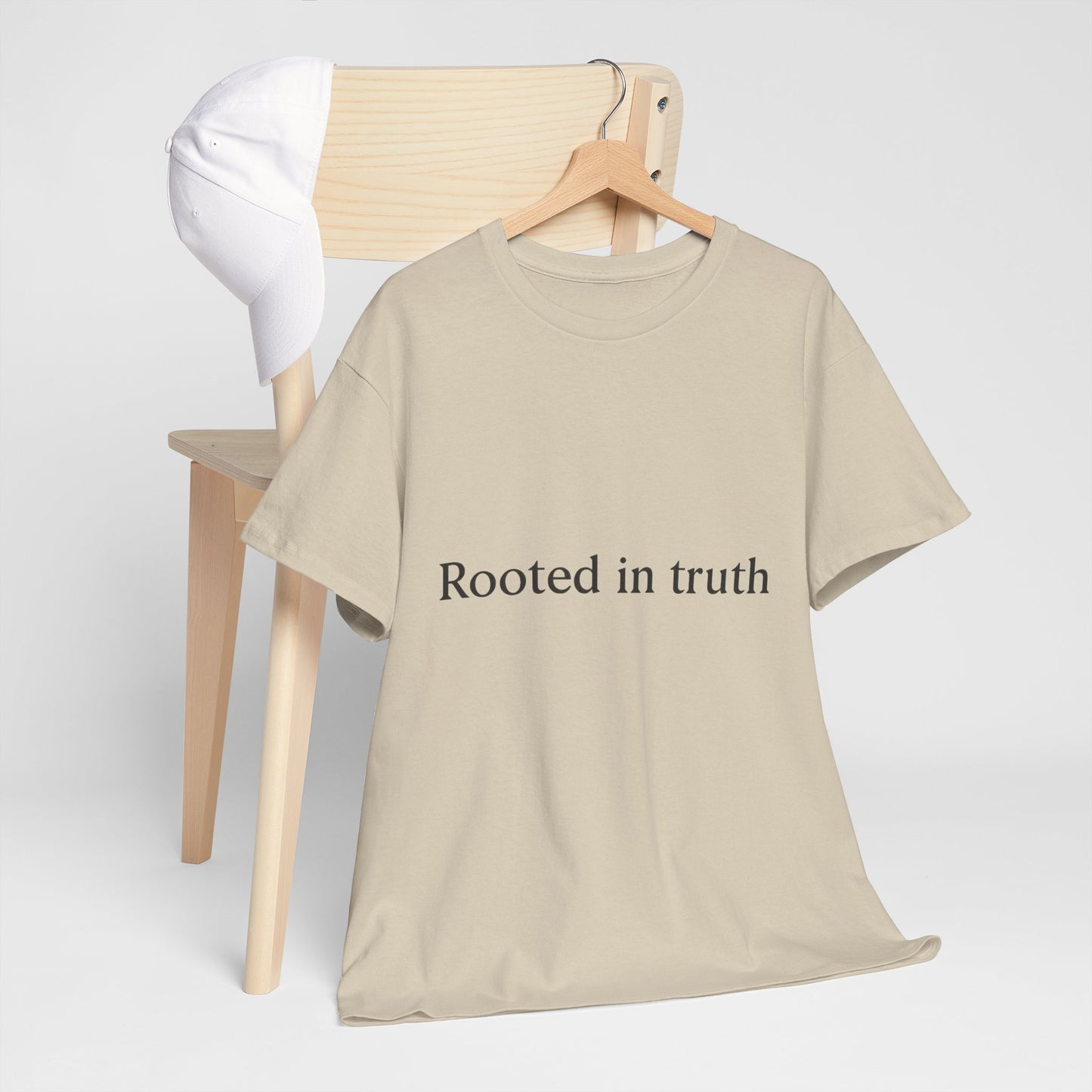 Rooted in Truth T-Shirt – Christian Faith & Scripture Unisex Tee