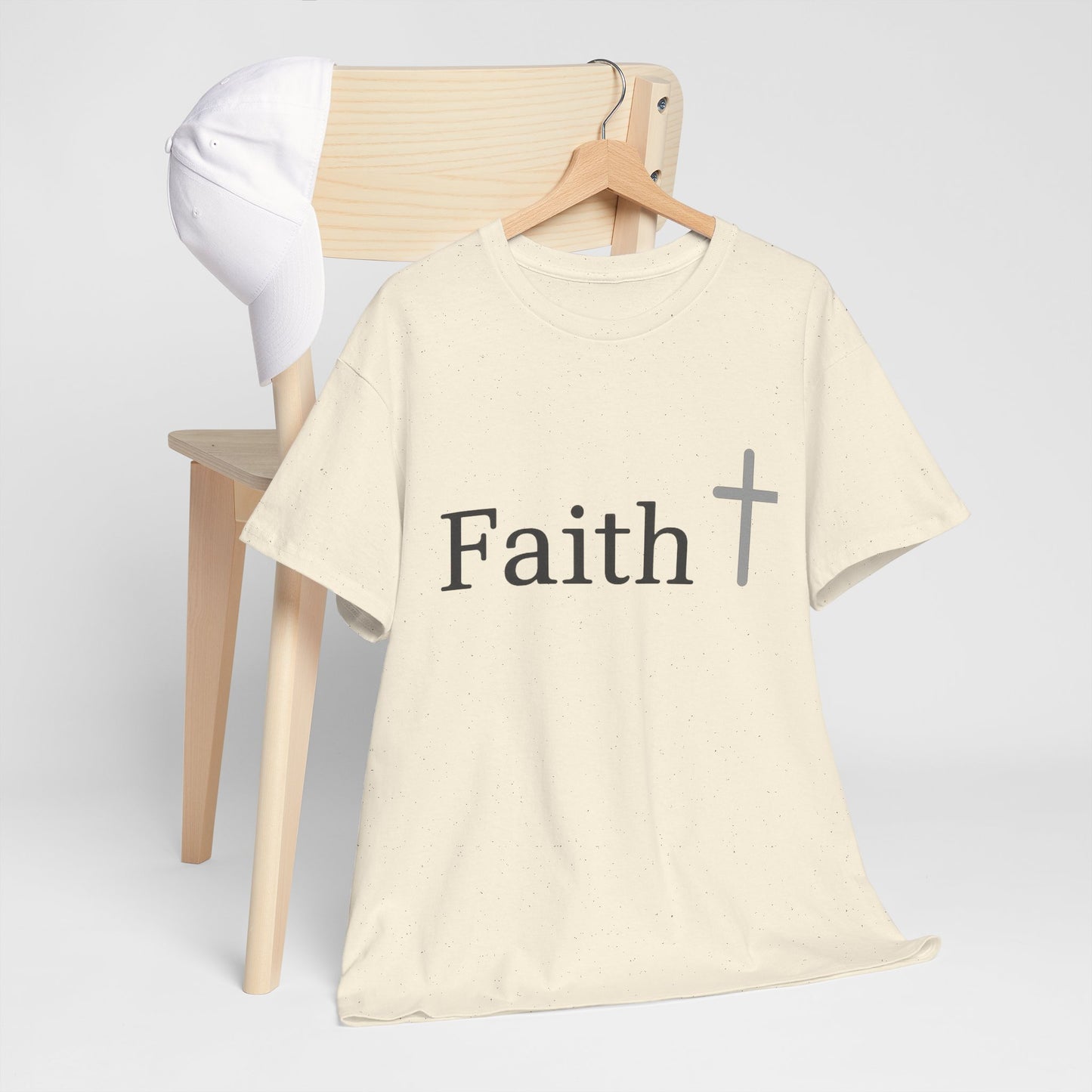 Faith T-Shirt – Christian Unisex Tee with Bold Spiritual Message