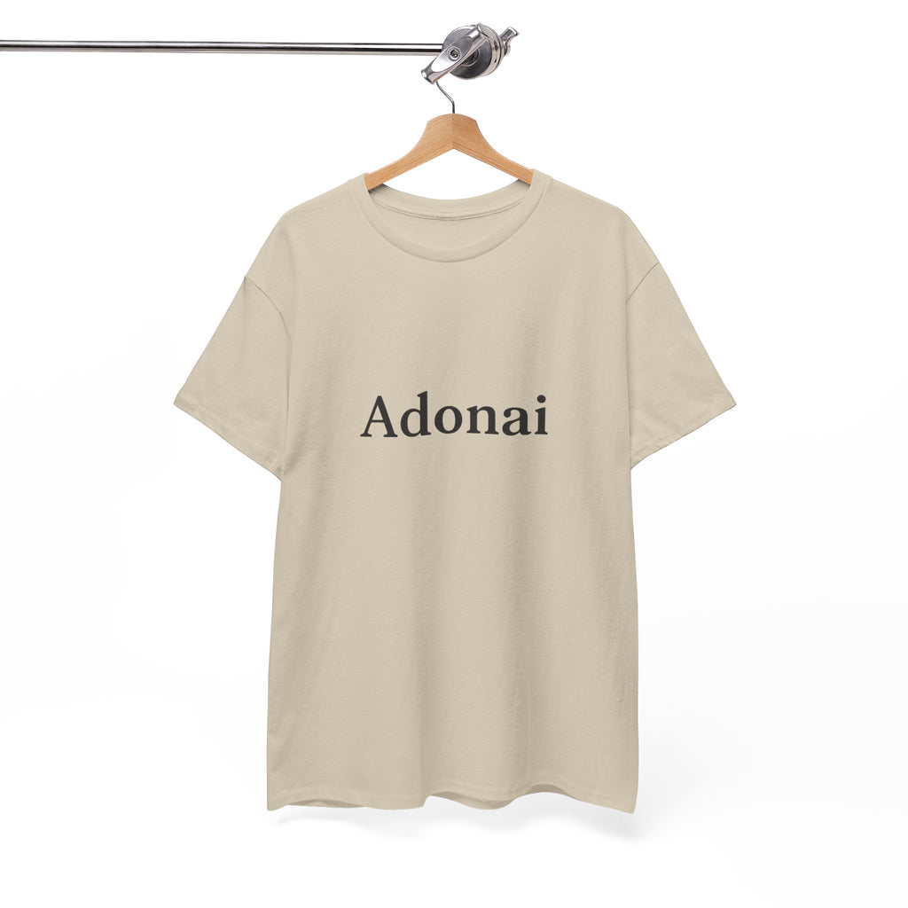 Adonai T-Shirt – Lord and Master Hebrew Name of God Unisex Tee