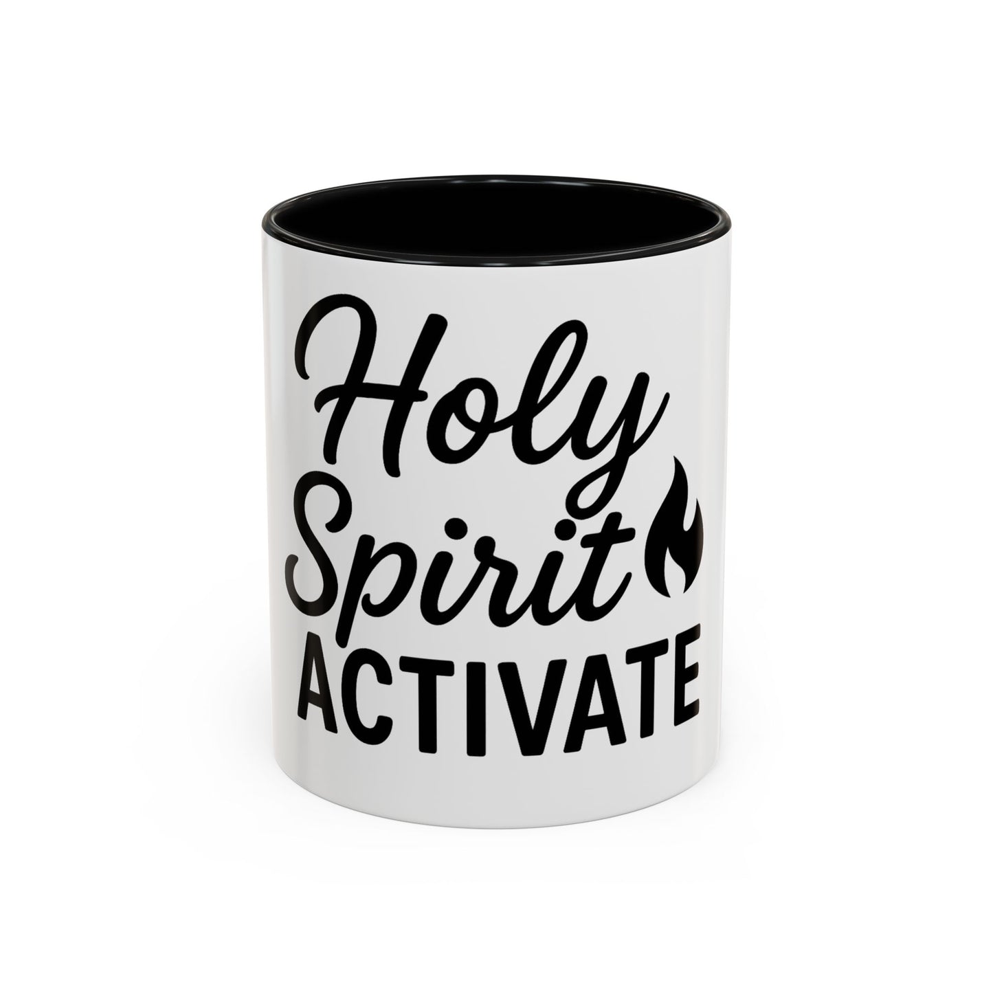 Holy Spirit Activate Christian Mug – Motivational Faith Gift