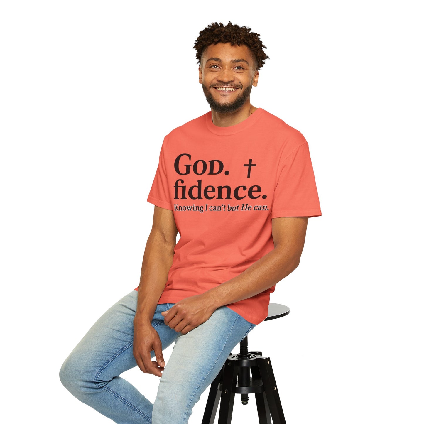 God.fidence Christian T-Shirt | Faith Over Fear Unisex Tee
