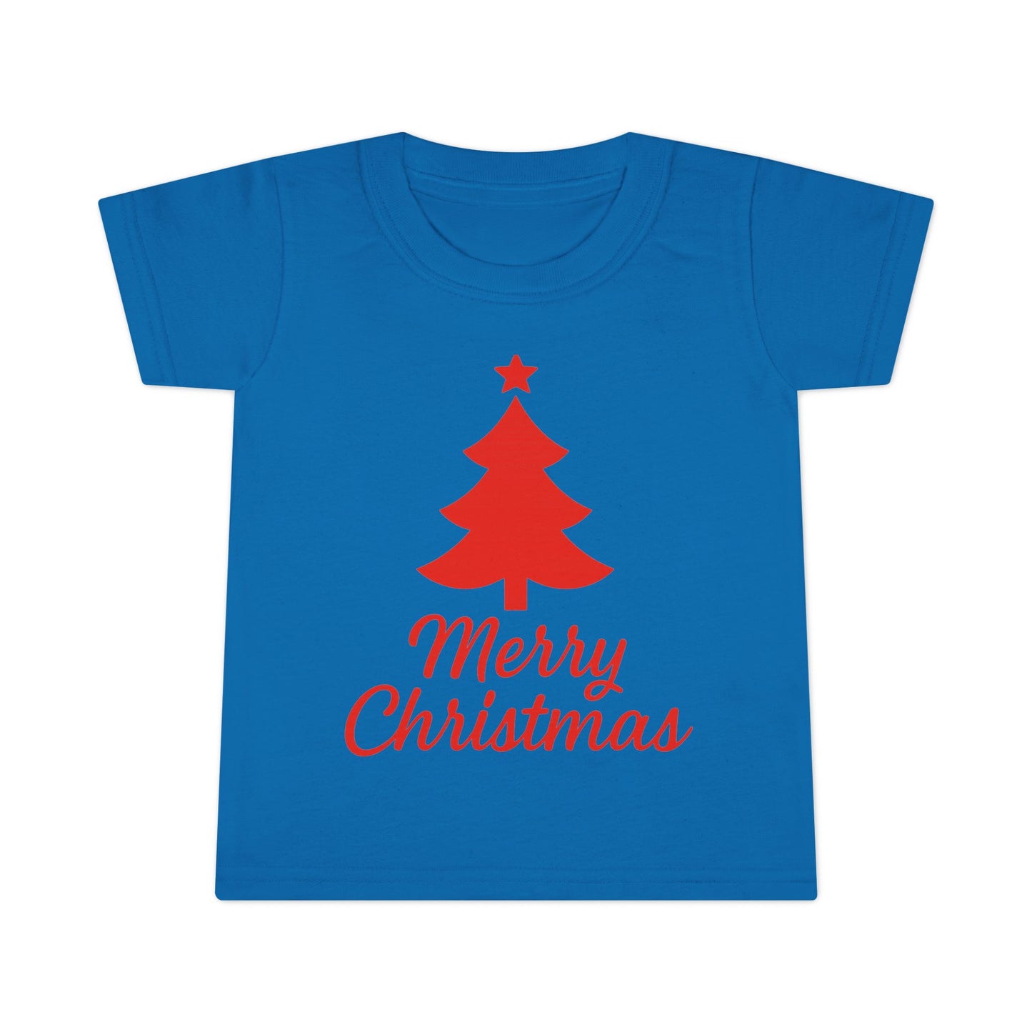 Merry Christmas Toddler T-Shirt – Christian Holiday Tee for Little Ones