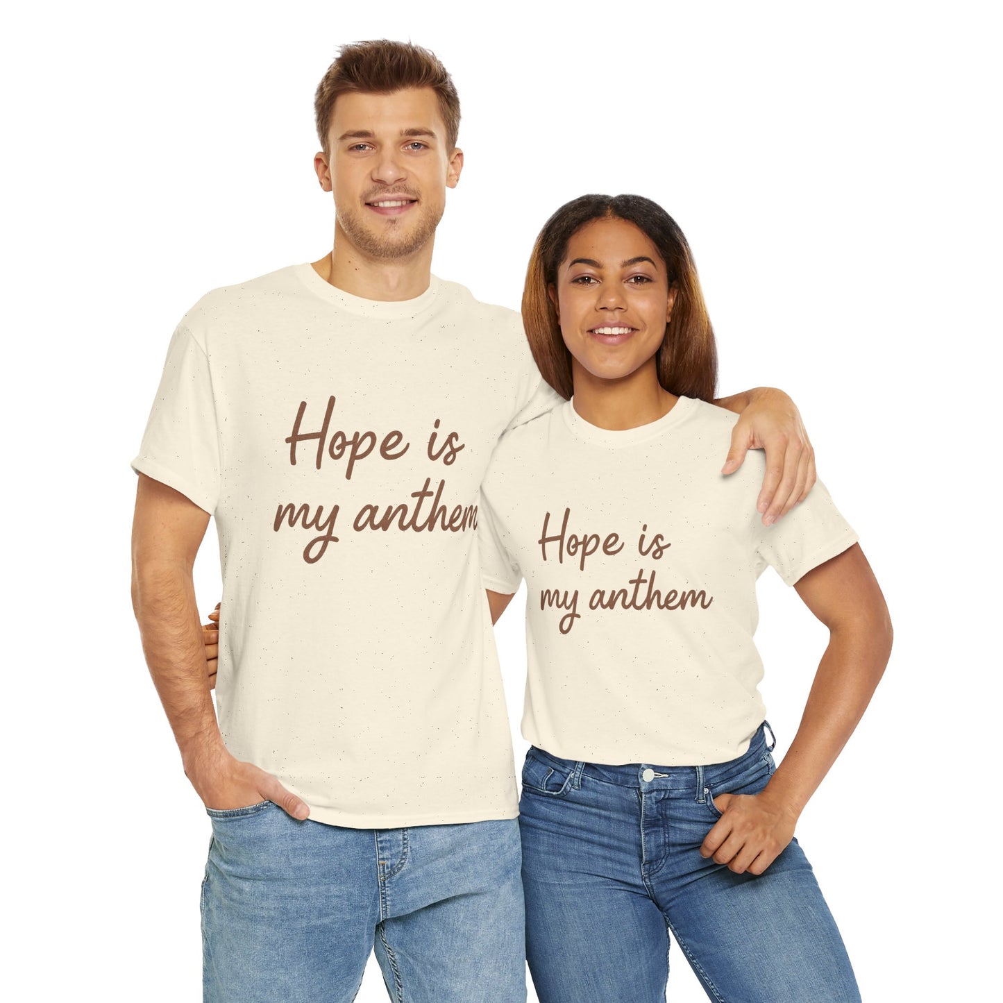 Hope Is My Anthem T-Shirt – Inspirational Christian Unisex Tee
