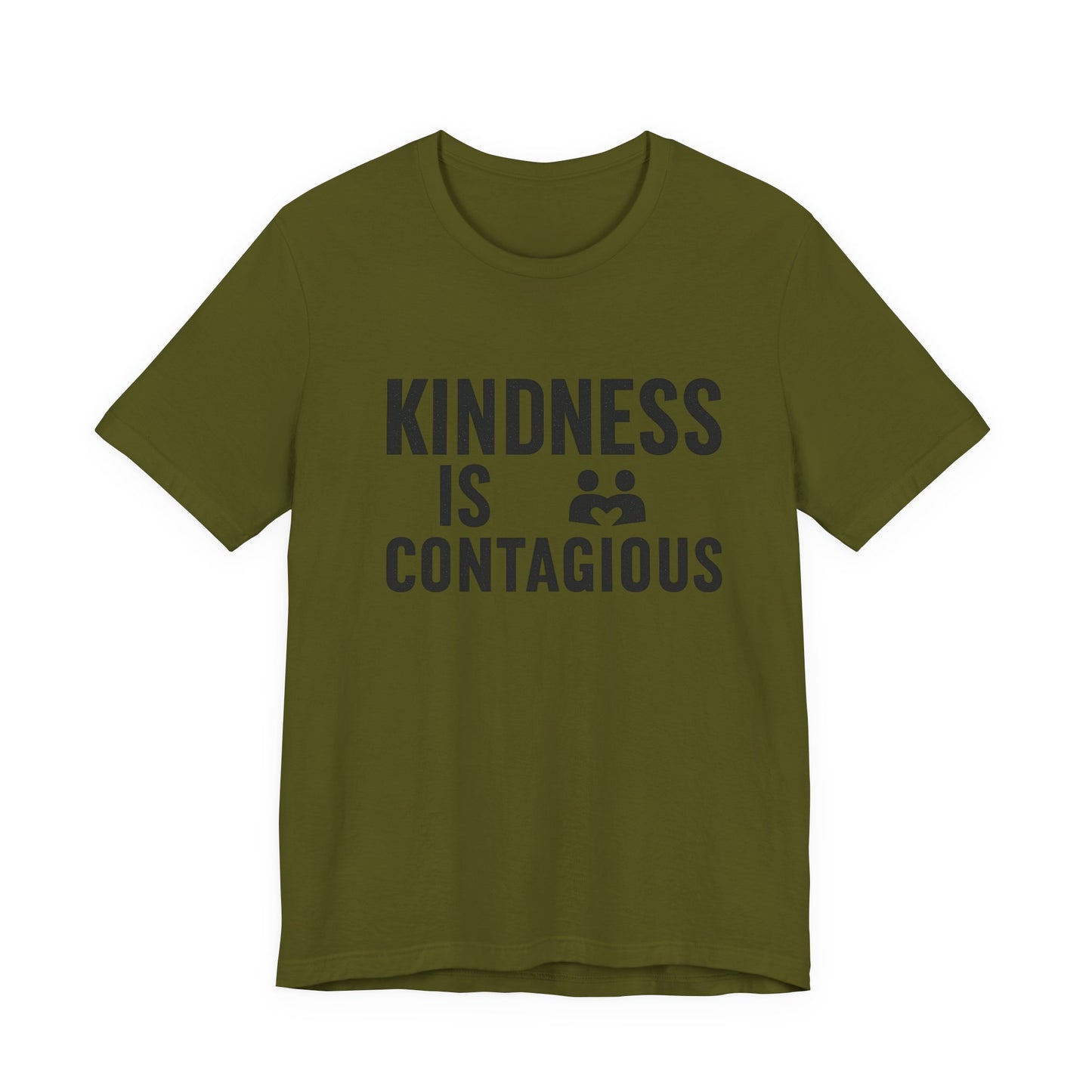 Kindness is Contagious Unisex T-Shirt | Soft Jersey Short Sleeve