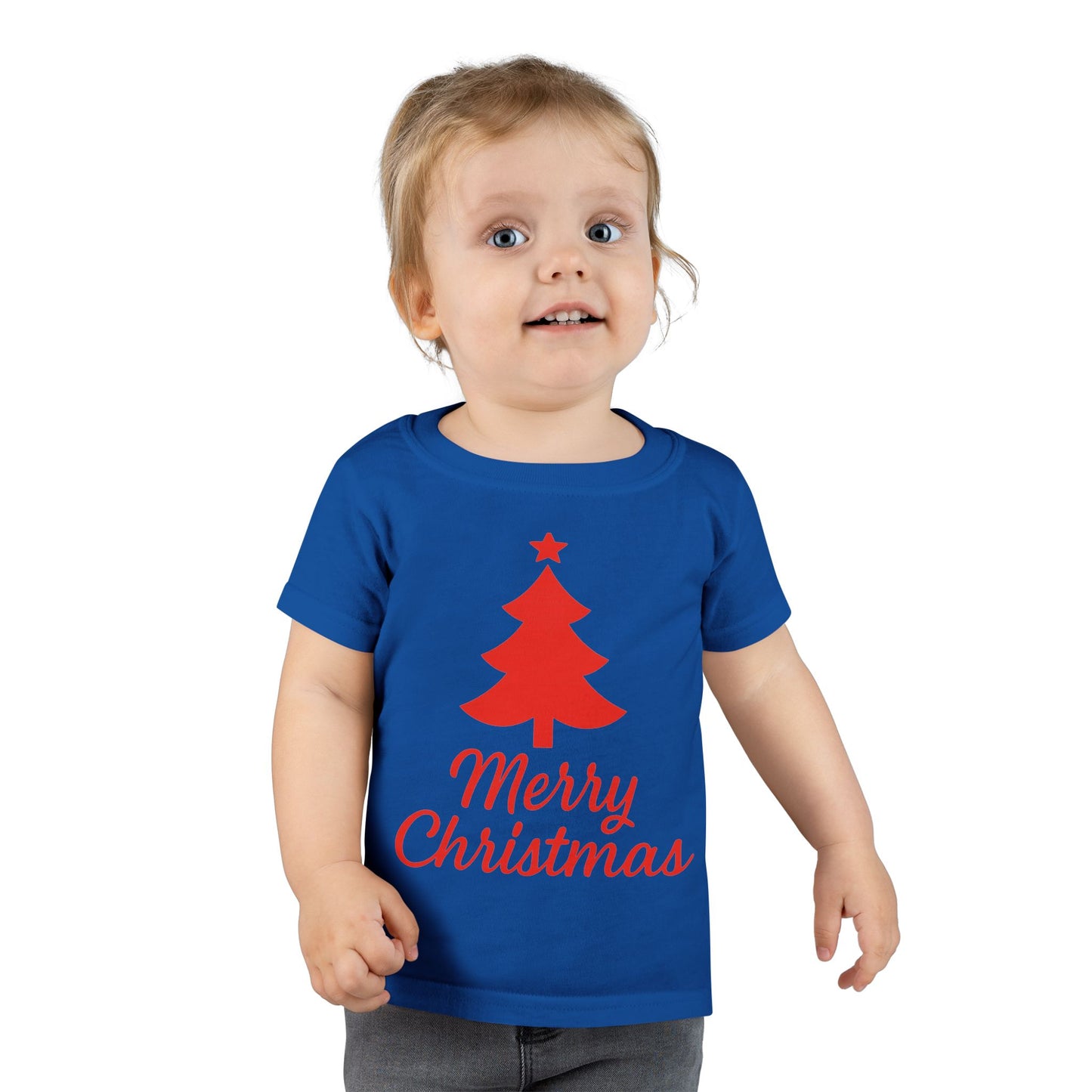 Merry Christmas Toddler T-Shirt – Christian Holiday Tee for Little Ones