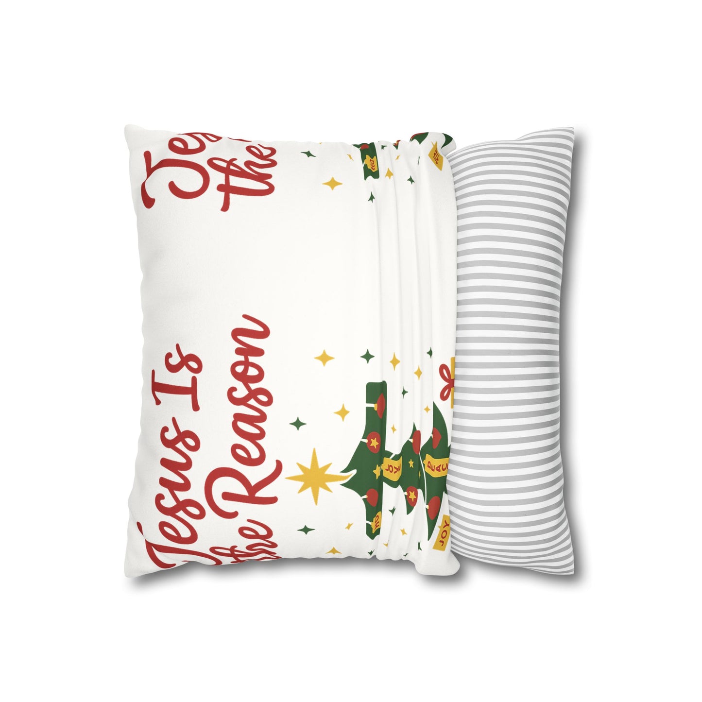Christmas Decorative Pillowcase - Jesus Is the Reason