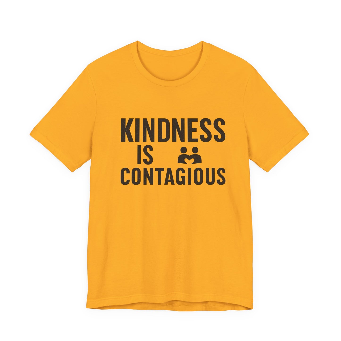 Kindness is Contagious Unisex T-Shirt | Soft Jersey Short Sleeve