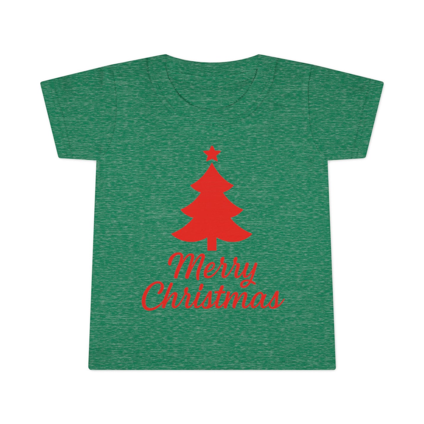 Merry Christmas Toddler T-Shirt – Christian Holiday Tee for Little Ones