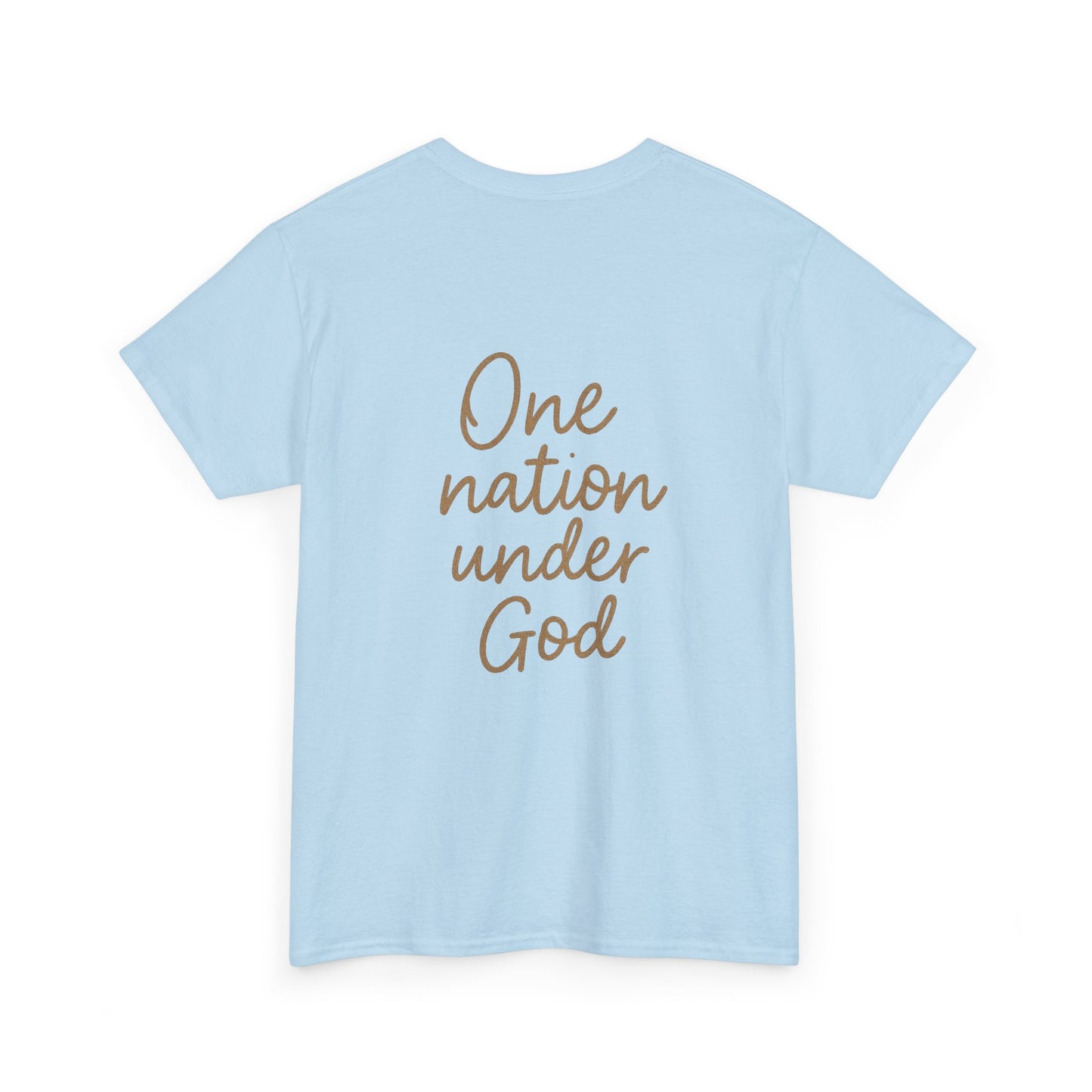 One Nation Under God T-Shirt – Patriotic Christian Unisex Tee