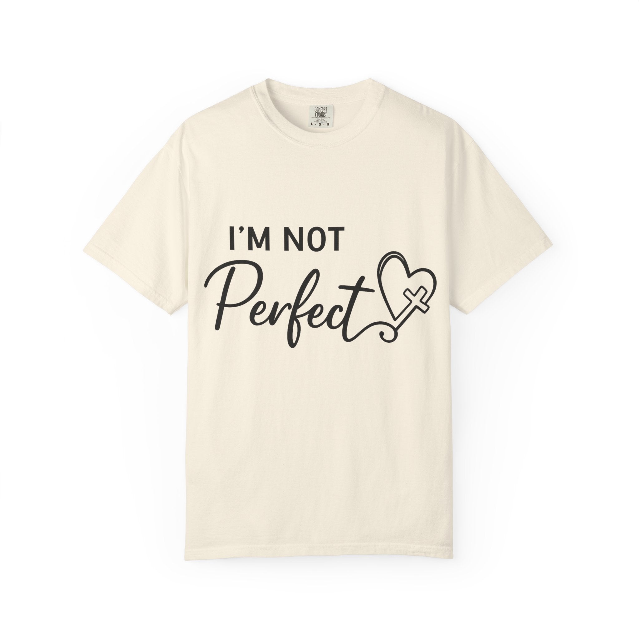I’m Not Perfect Just Forgiven” Faith Tee – Premium Christian Statement Shirt | Lexad Designs