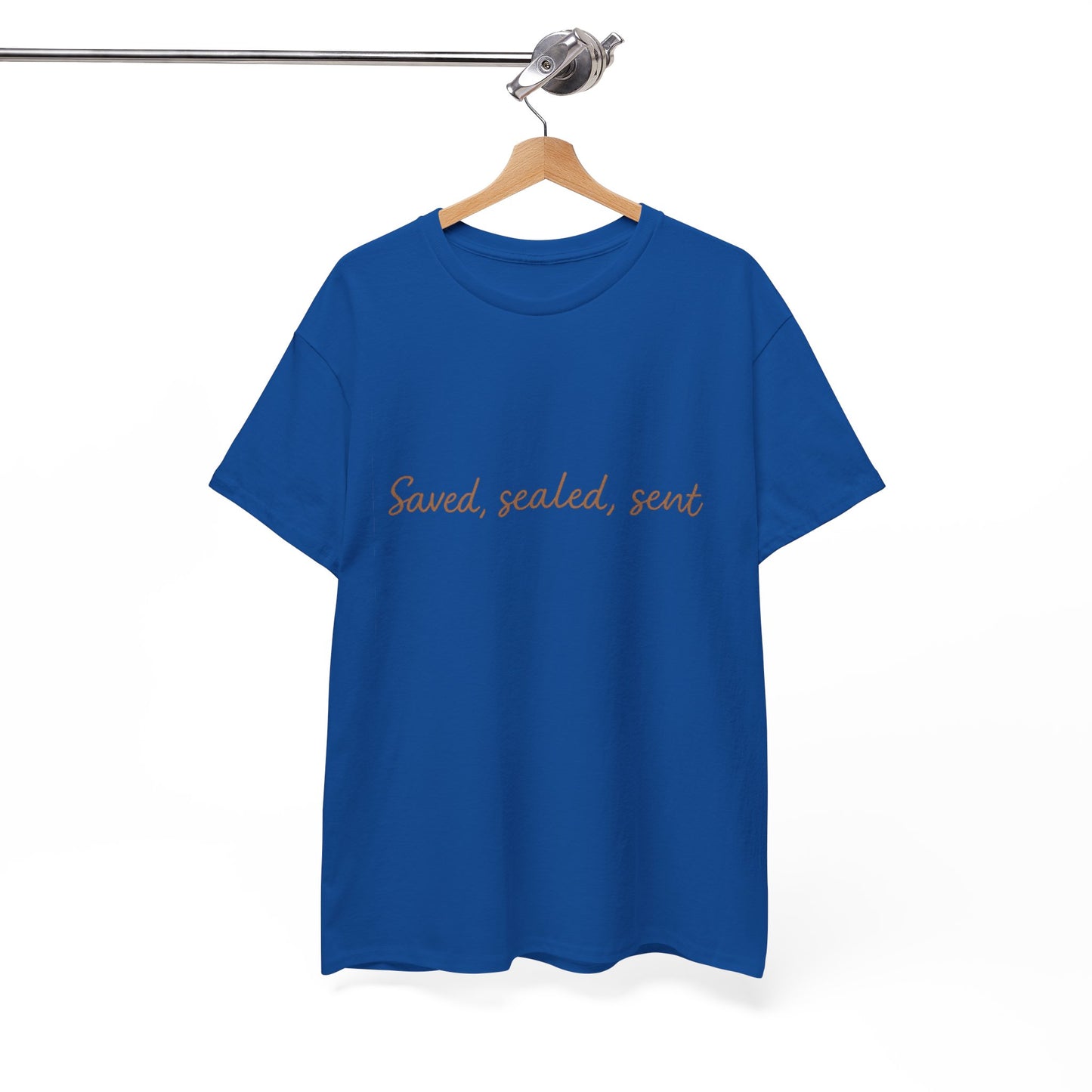 Saved. Sealed. Sent. T-Shirt – Bold Christian Mission Unisex Tee
