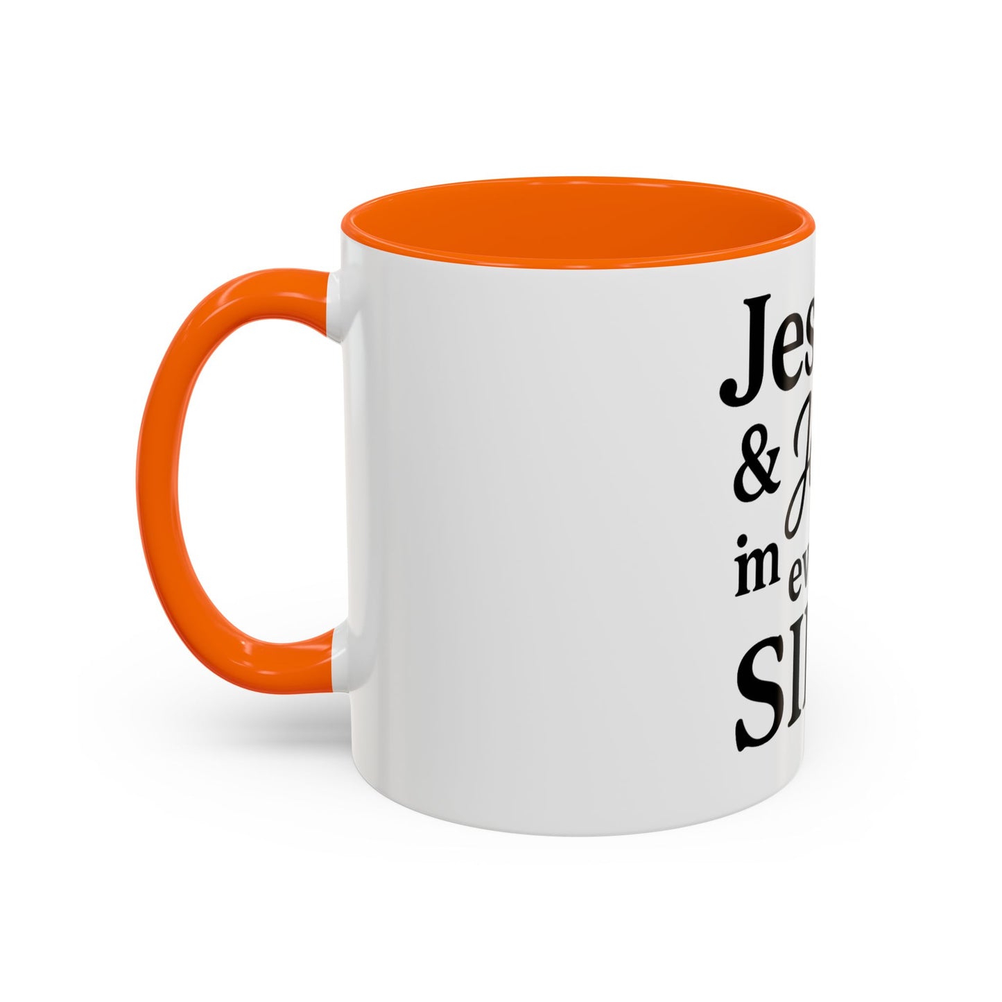 Jesus & Joy in Every Sip Christian Mug – Inspirational Faith Drinkware