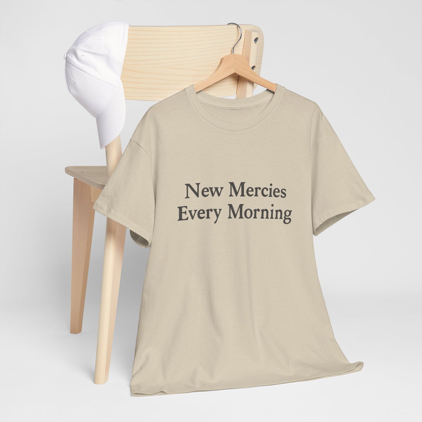 New Mercies Every Morning T-Shirt – Christian Faith Unisex Tee
