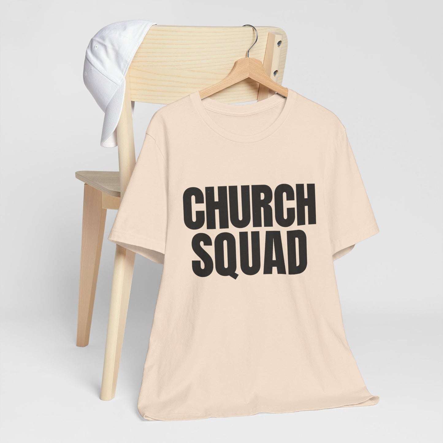 Church Squad Unisex Tee, Christian Apparel, Group Outing Shirt, Faith-Based Gift, Church Events Clothing