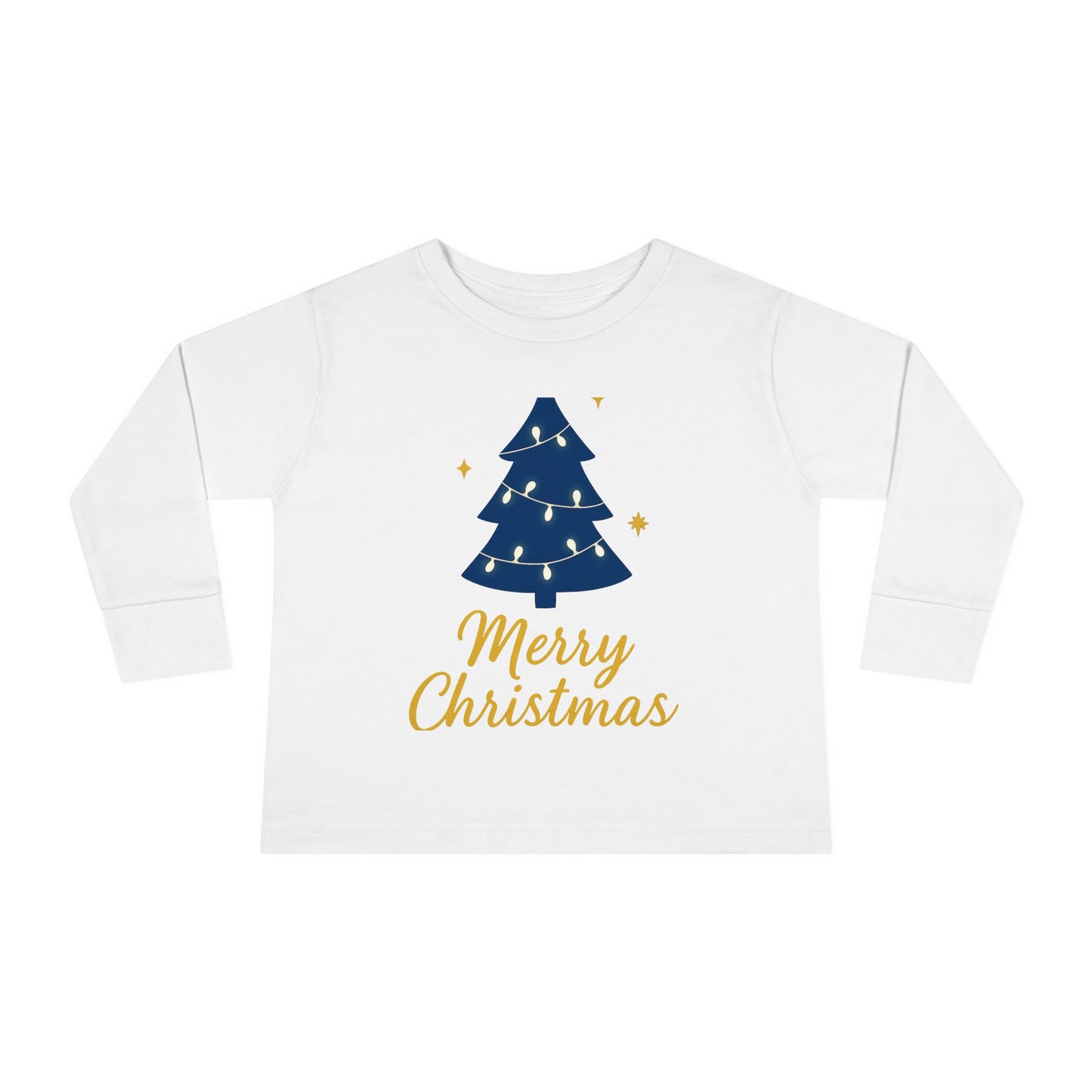 Merry Christmas Toddler Long Sleeve Tee