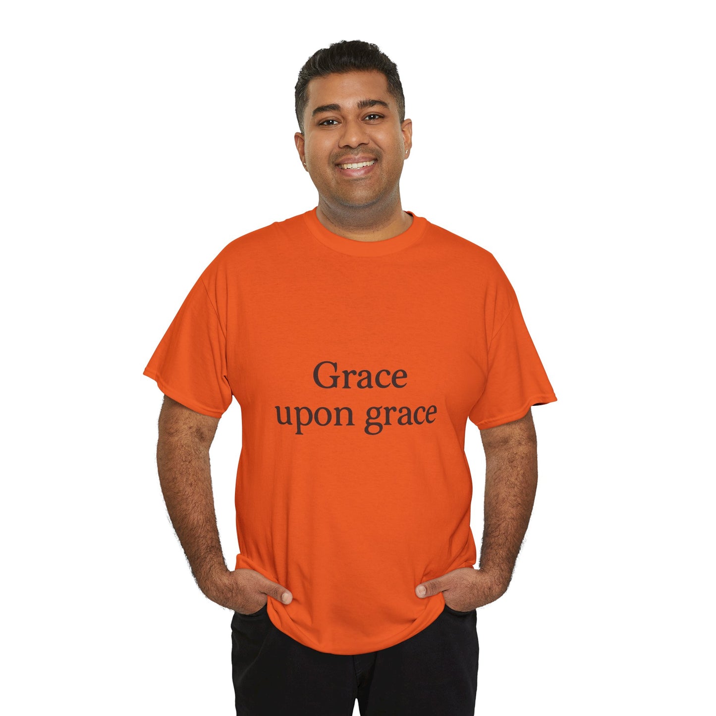 Grace Upon Grace T-Shirt – Elegant Christian Faith Unisex Tee
