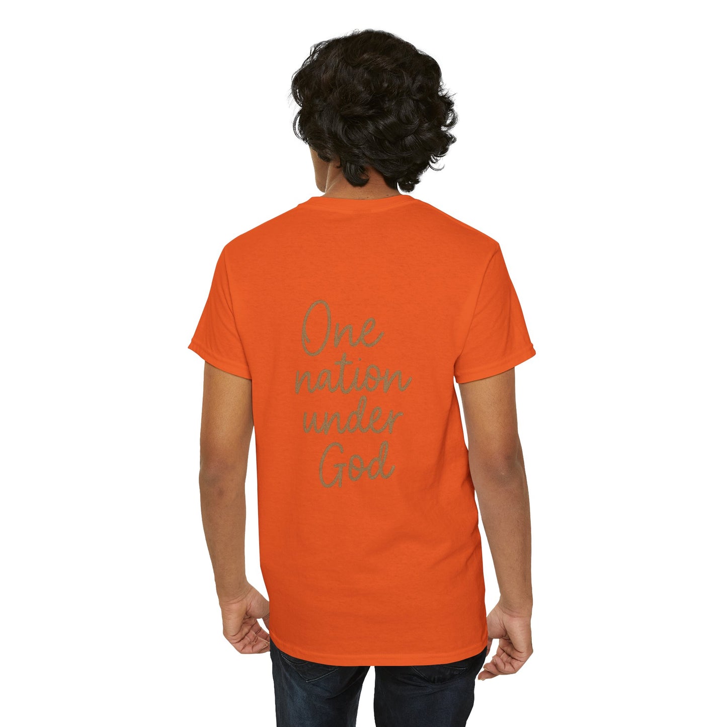 One Nation Under God T-Shirt – Patriotic Christian Unisex Tee