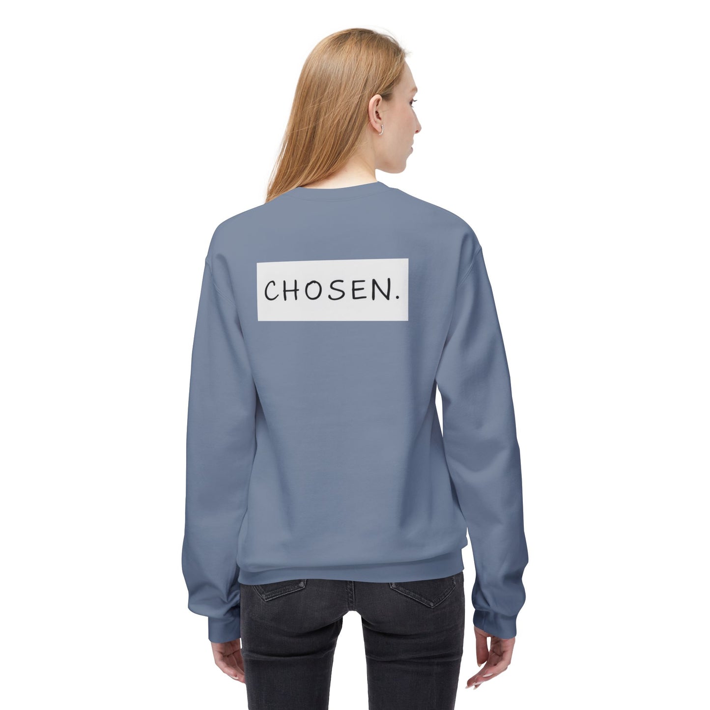 Unisex Chosen Fleece Crewneck Sweatshirt