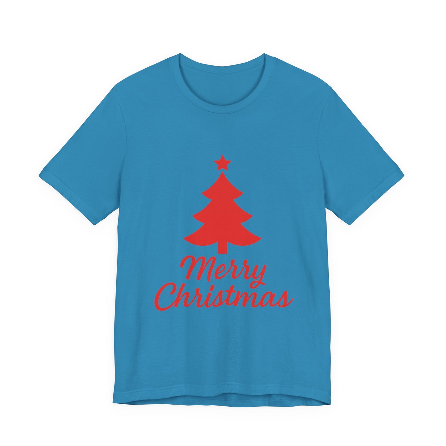 Merry Christmas Unisex Heavy Cotton Tee – Faith-Inspired Holiday Shirt