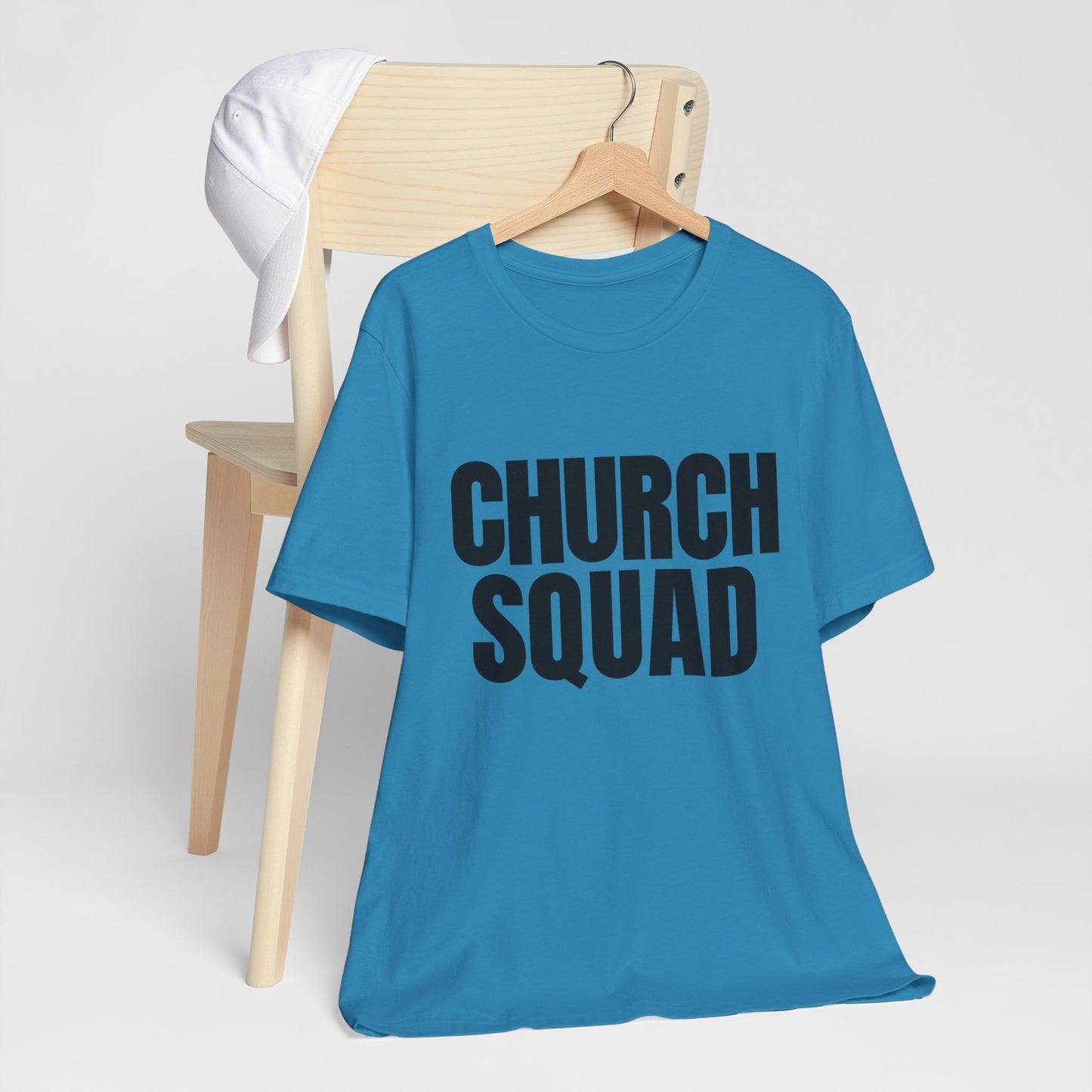 Church Squad Unisex Tee, Christian Apparel, Group Outing Shirt, Faith-Based Gift, Church Events Clothing