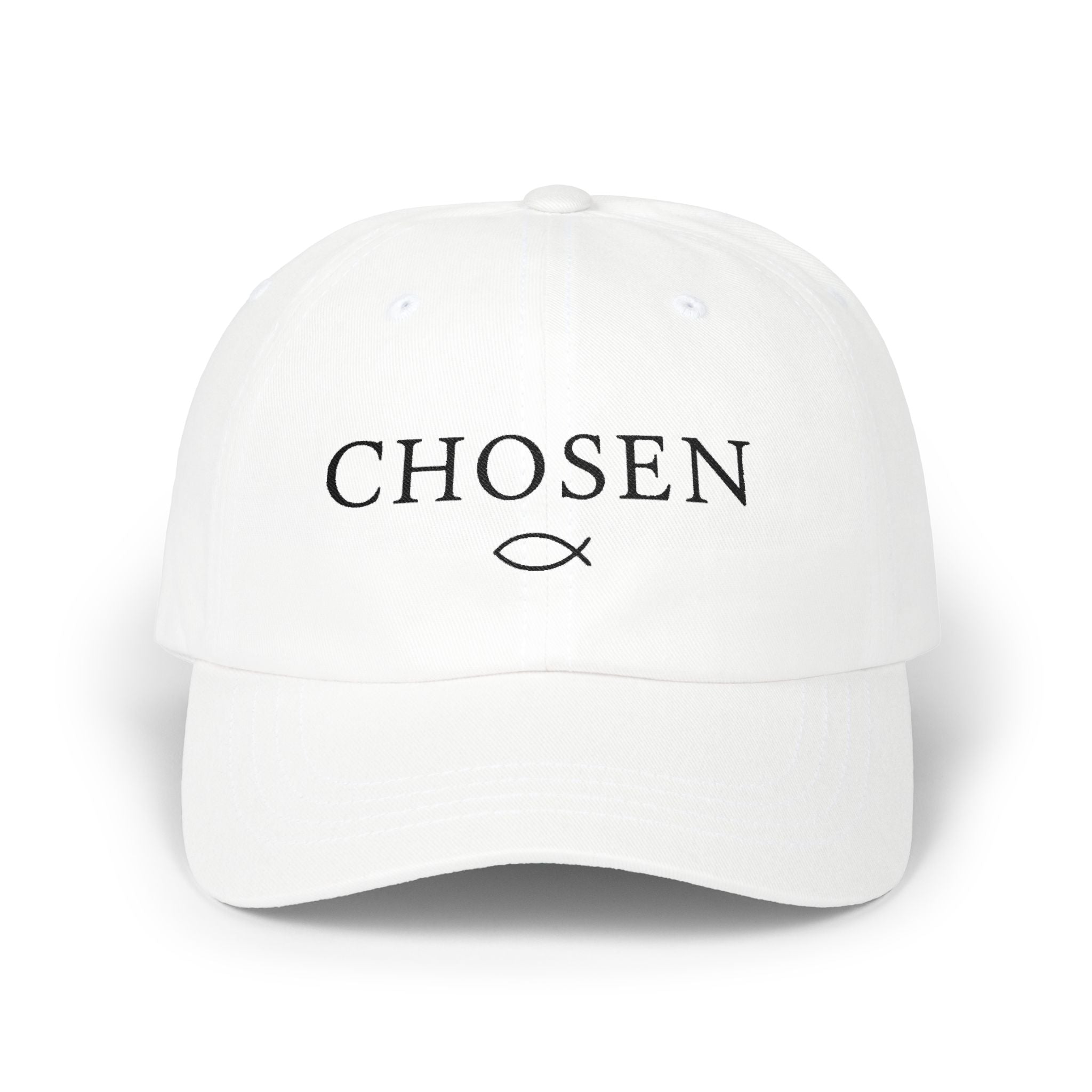 Chosen Classic Dad Cap | Unisex Christian Baseball Hat | Adjustable Faith Apparel Accessory