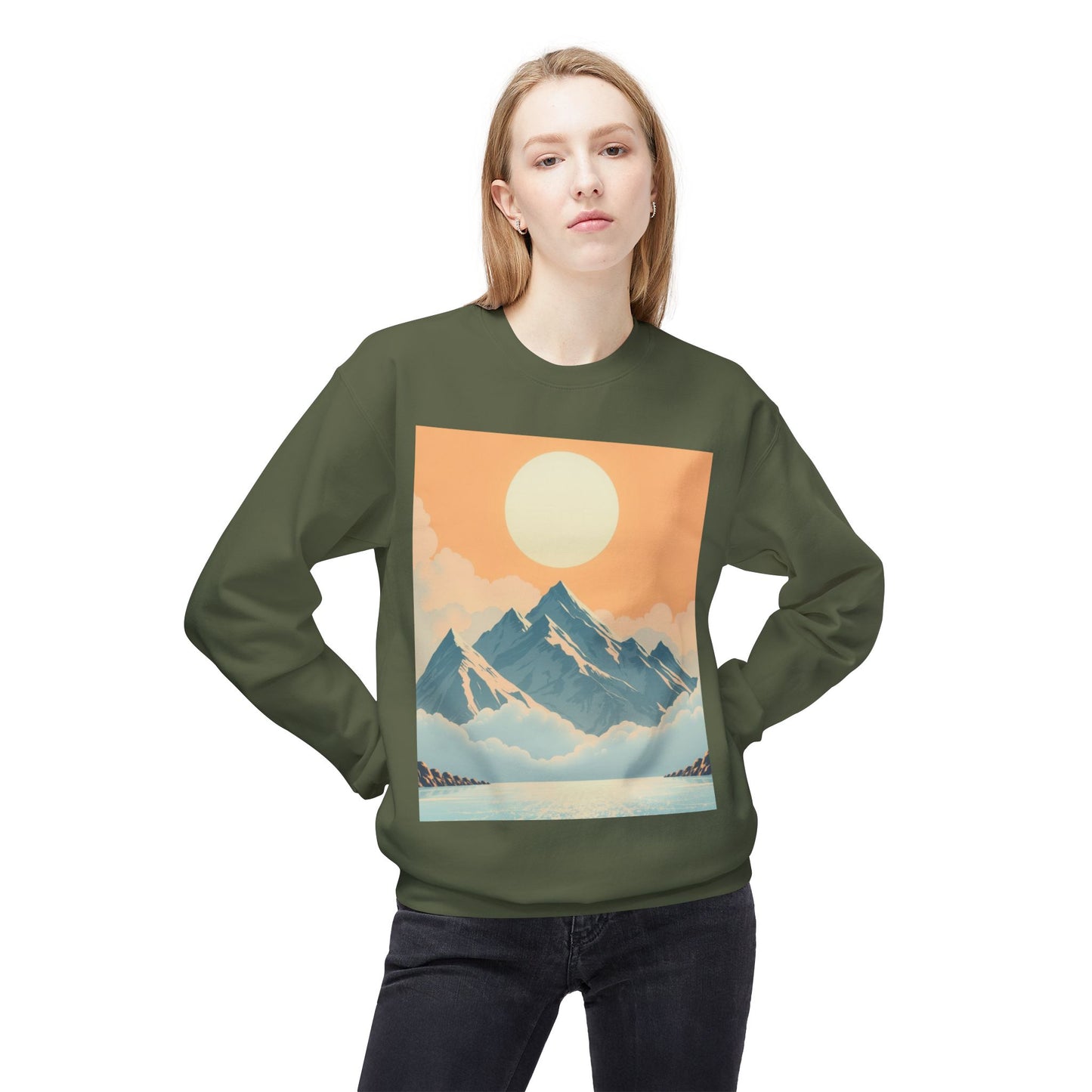 “Chosen picture” Crewneck Sweatshirt – Unisex Christian Apparel