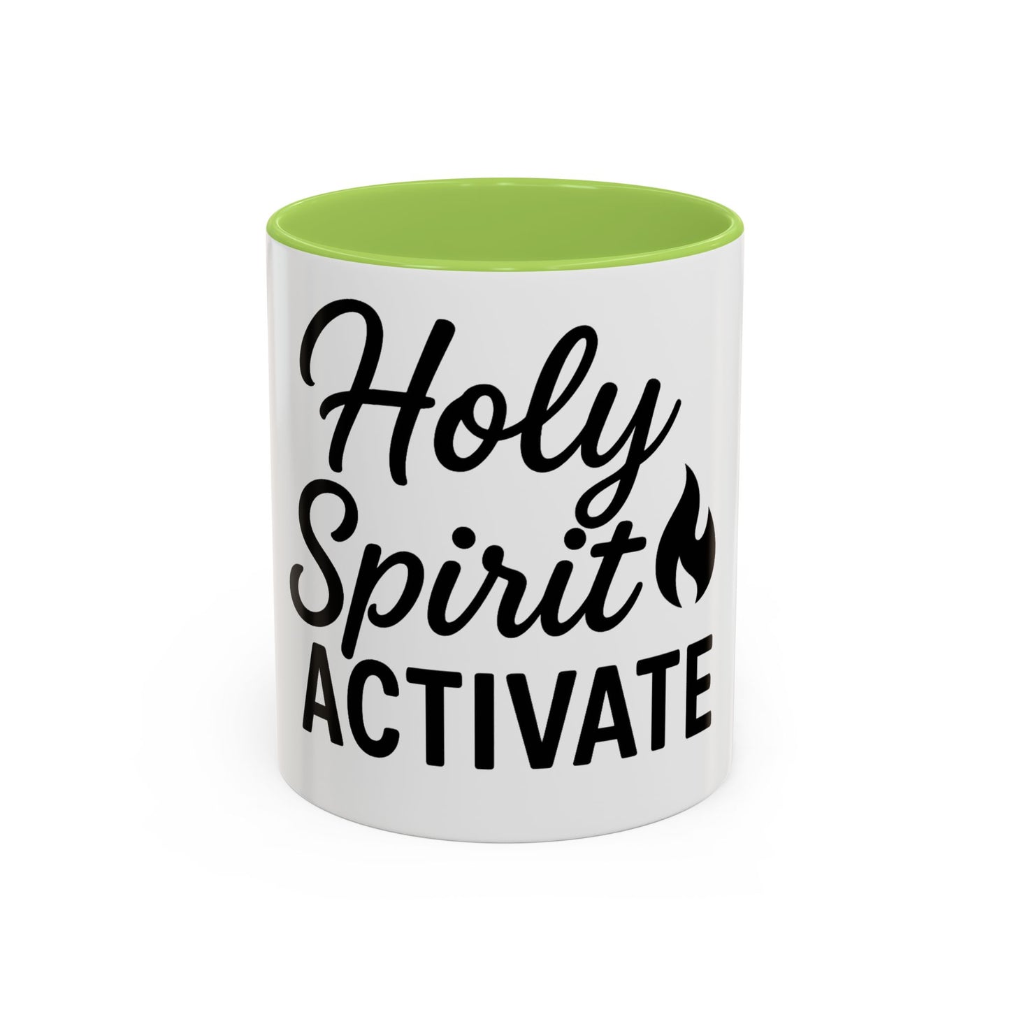 Holy Spirit Activate Christian Mug – Motivational Faith Gift