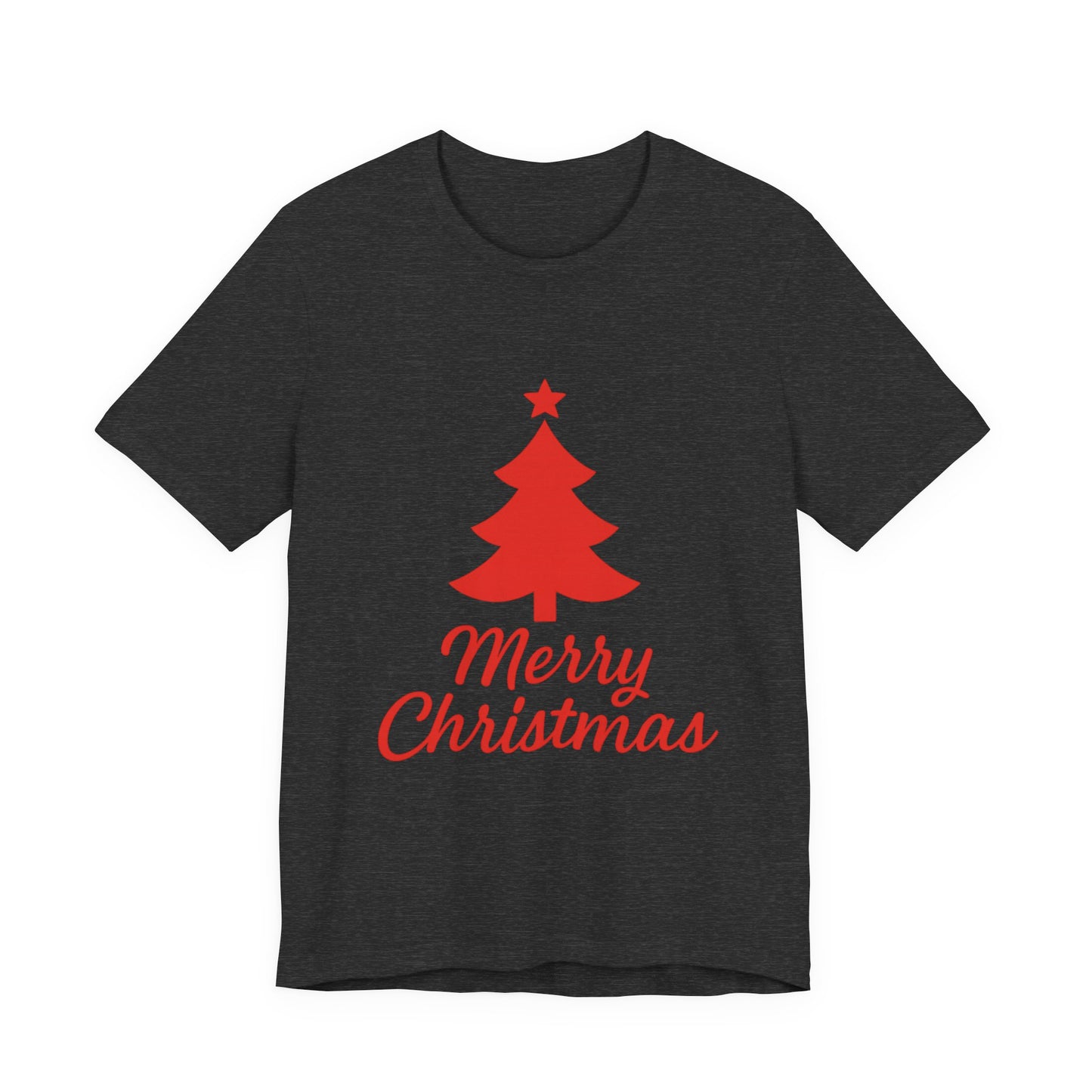 Merry Christmas Unisex Heavy Cotton Tee – Faith-Inspired Holiday Shirt