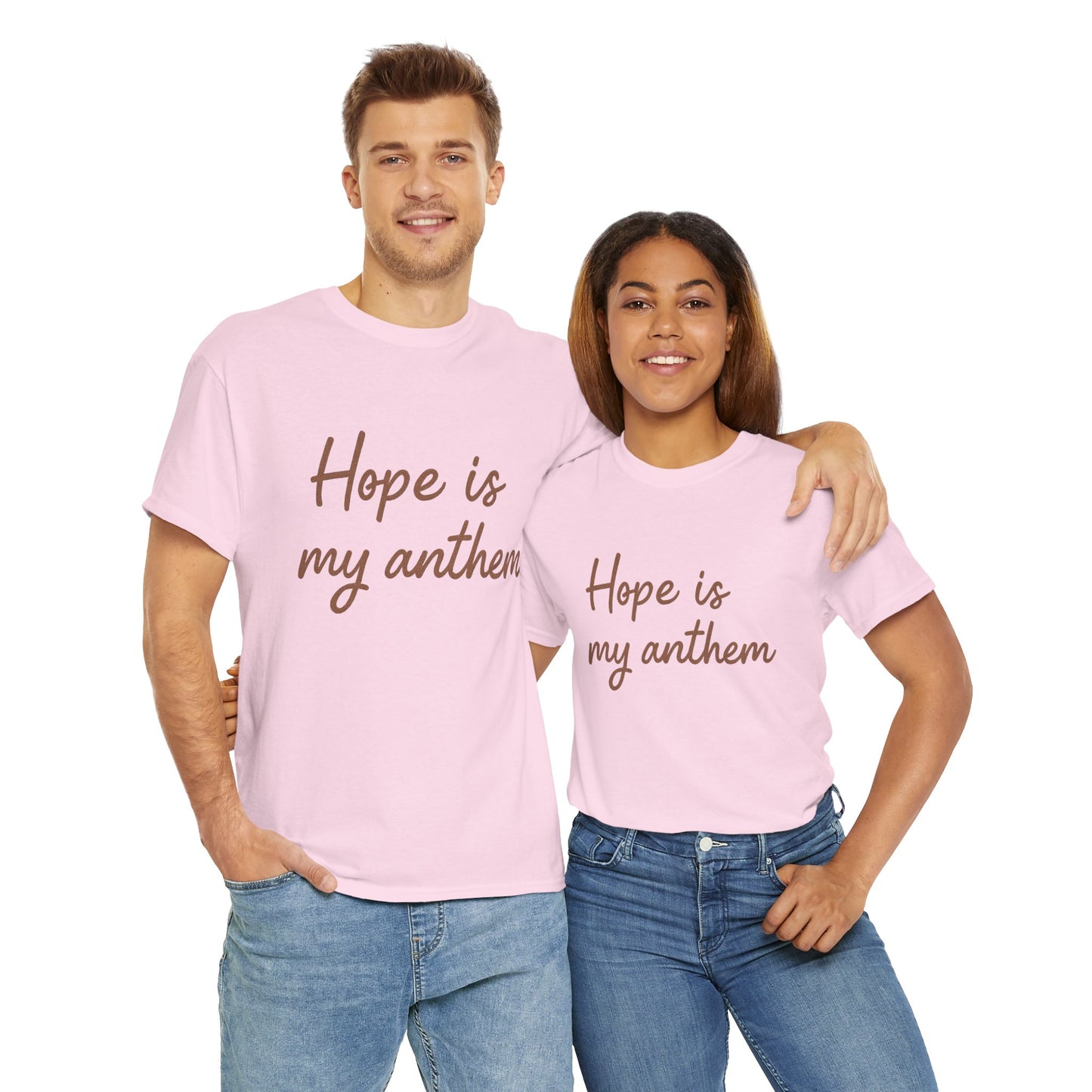 Hope Is My Anthem T-Shirt – Inspirational Christian Unisex Tee