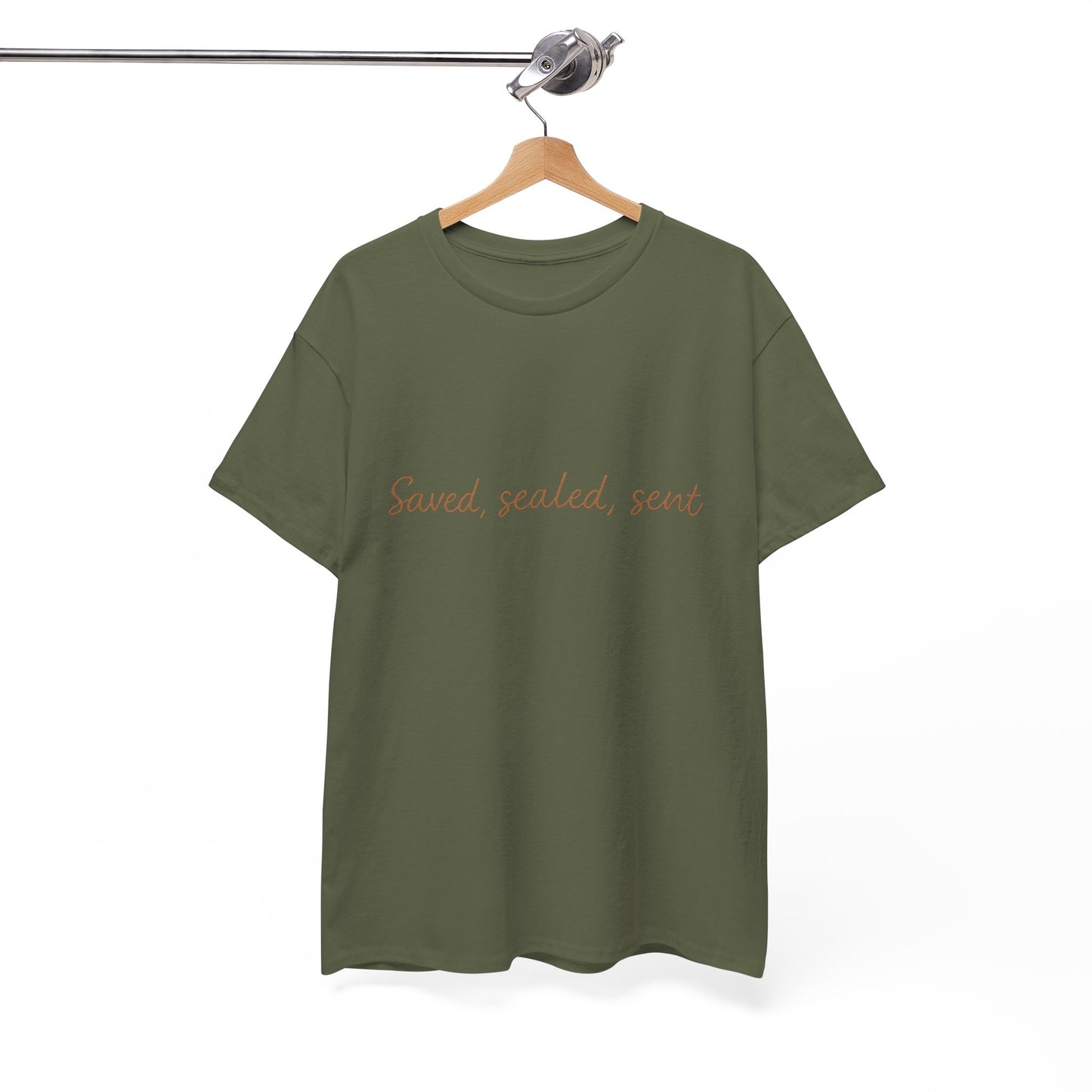 Saved. Sealed. Sent. T-Shirt – Bold Christian Mission Unisex Tee