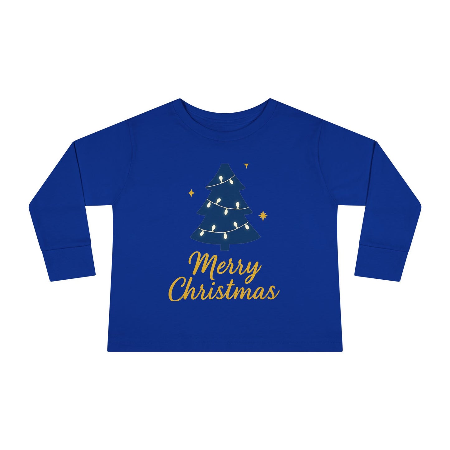 Merry Christmas Toddler Long Sleeve Tee