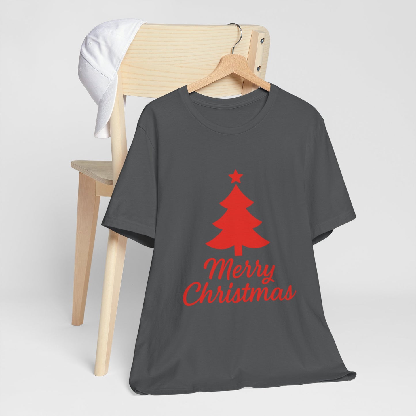 Merry Christmas Unisex Heavy Cotton Tee – Faith-Inspired Holiday Shirt