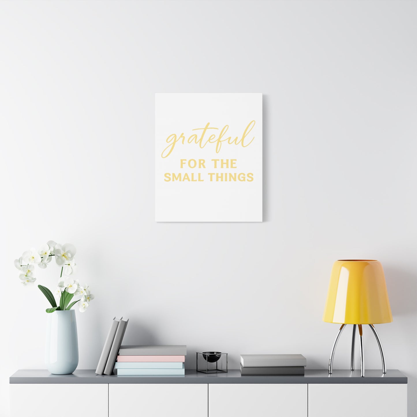 Grateful Wall Art | Inspirational Christian Home Decor - Matte Canvas, Stretched, 1.25"