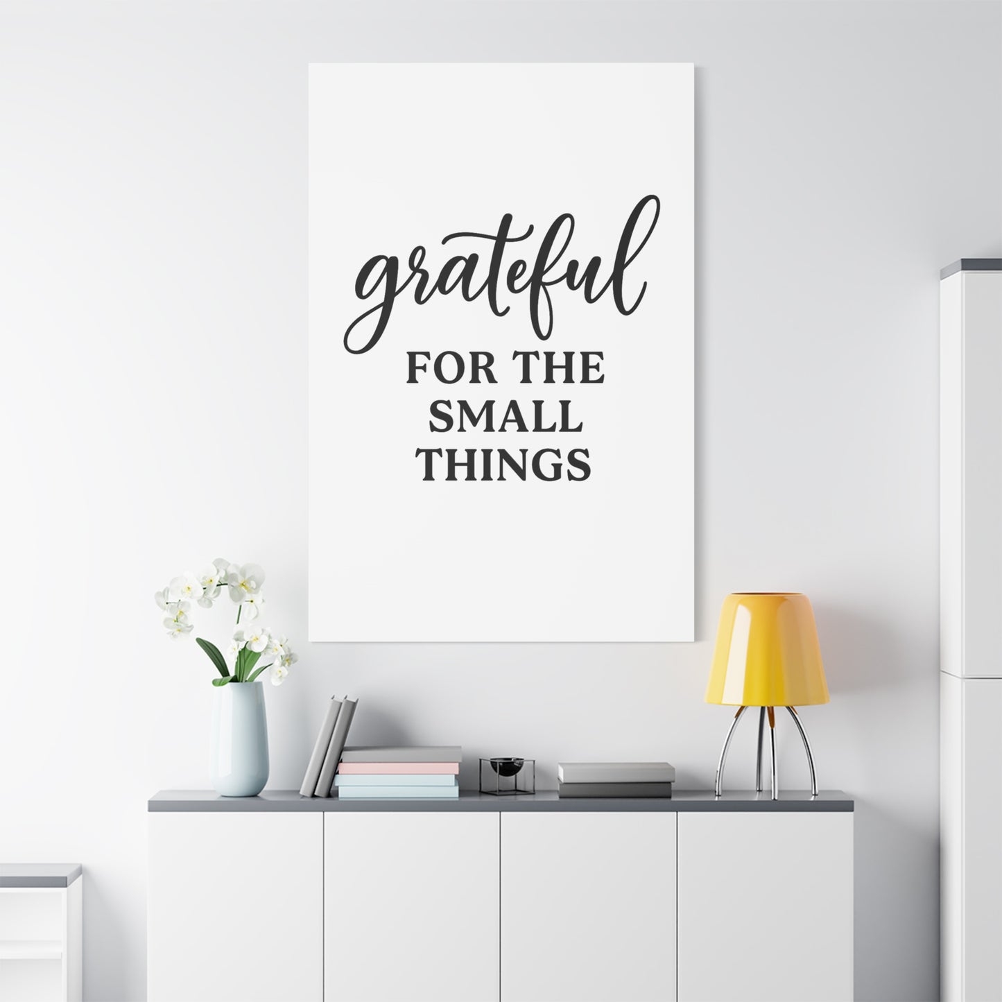 Grateful Wall Art | Inspirational Christian Home Decor-Matte Canvas, Stretched, 1.25"