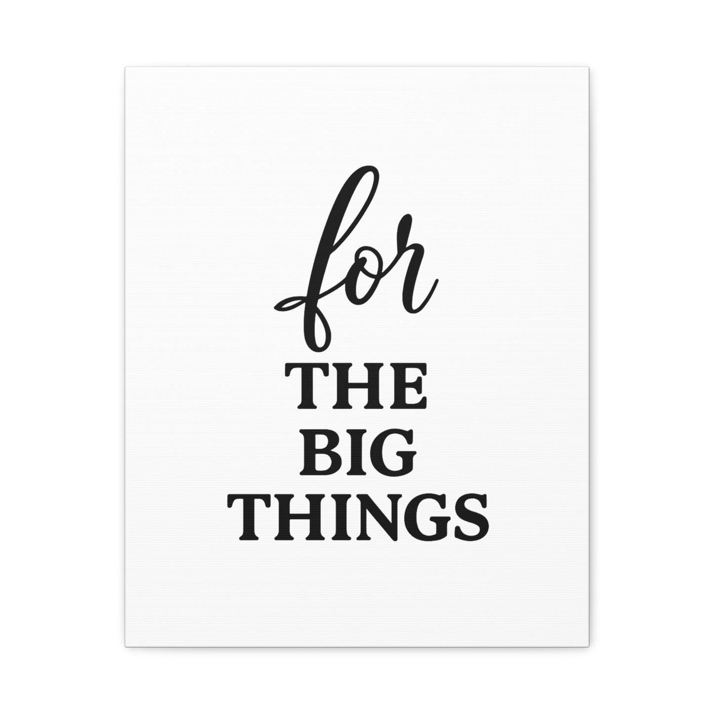 Grateful Wall Art | Inspirational Christian Home Decor - Matte Canvas, Stretched, 1.25"