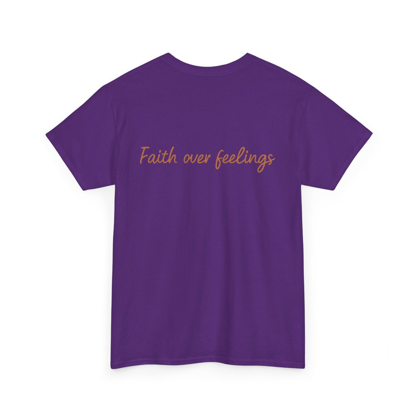 Faith Over Feelings T-Shirt – Bold Christian Unisex Tee