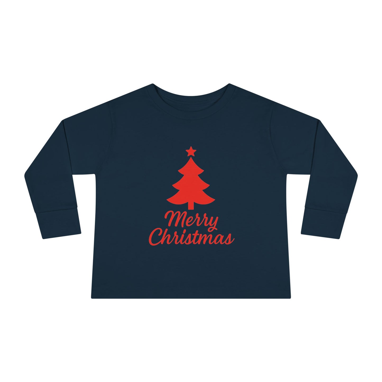 Toddler Christmas Tree Long Sleeve Tee
