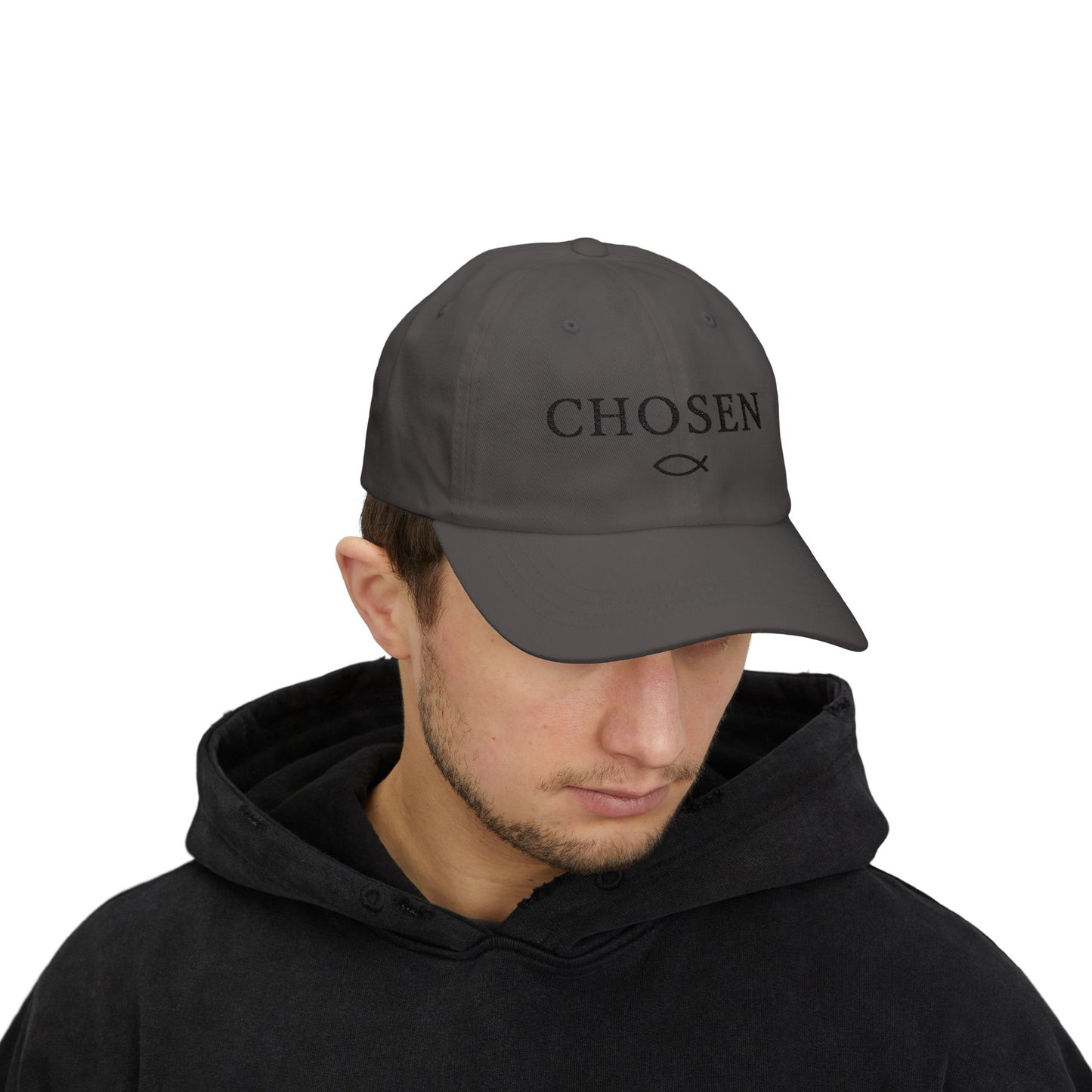 Chosen Classic Dad Cap | Unisex Faith Baseball Hat | Adjustable