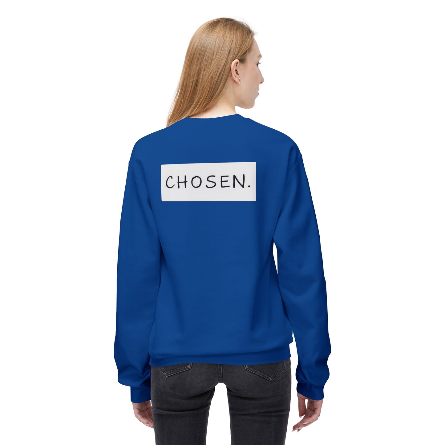 Unisex Chosen Fleece Crewneck Sweatshirt