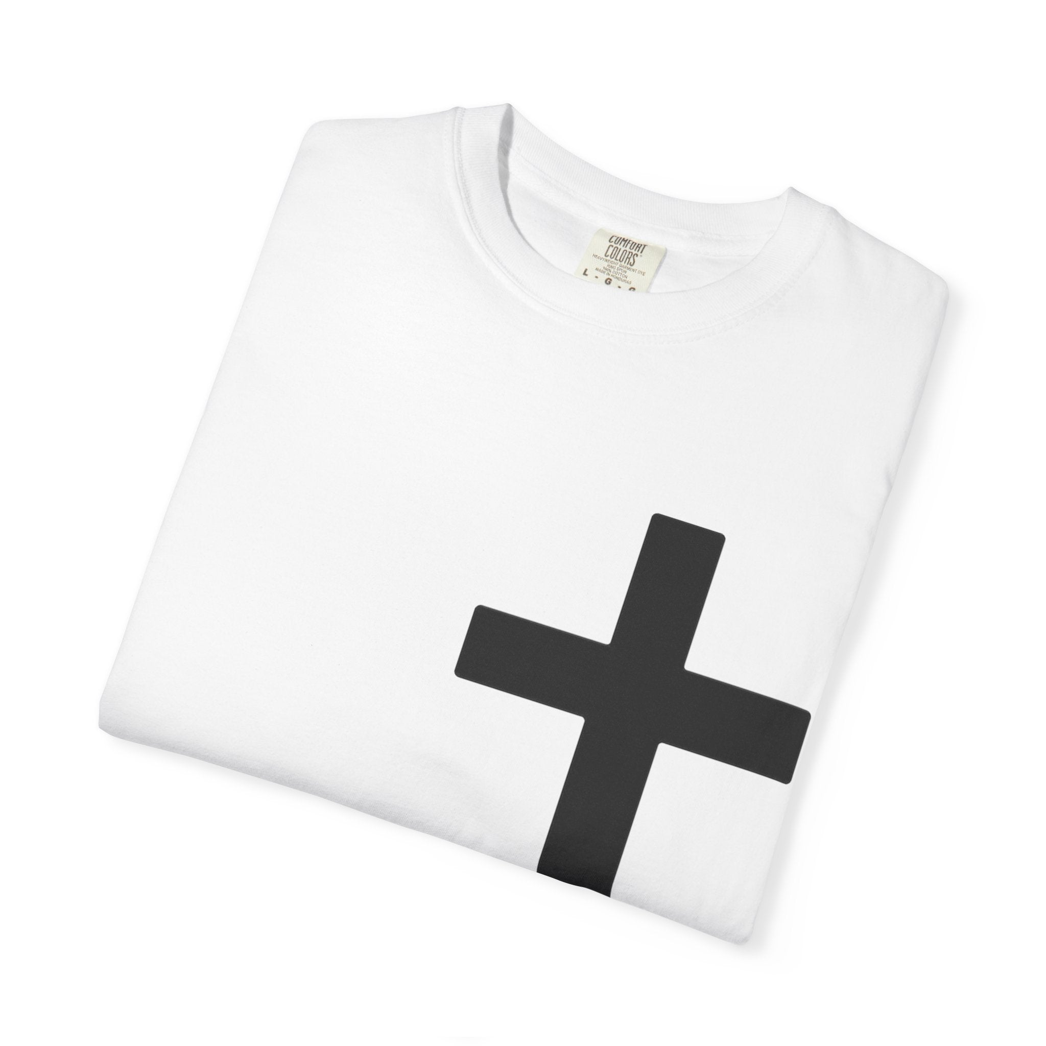 Cross “No Worries God Got Me” Faith Tee – Premium Comfort Colors® Vintage Washed Shirt | Lexad Designs