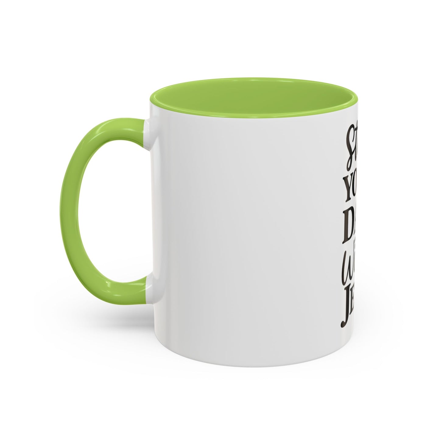 Christian Coffee Mug – Start Your Day with Jesus