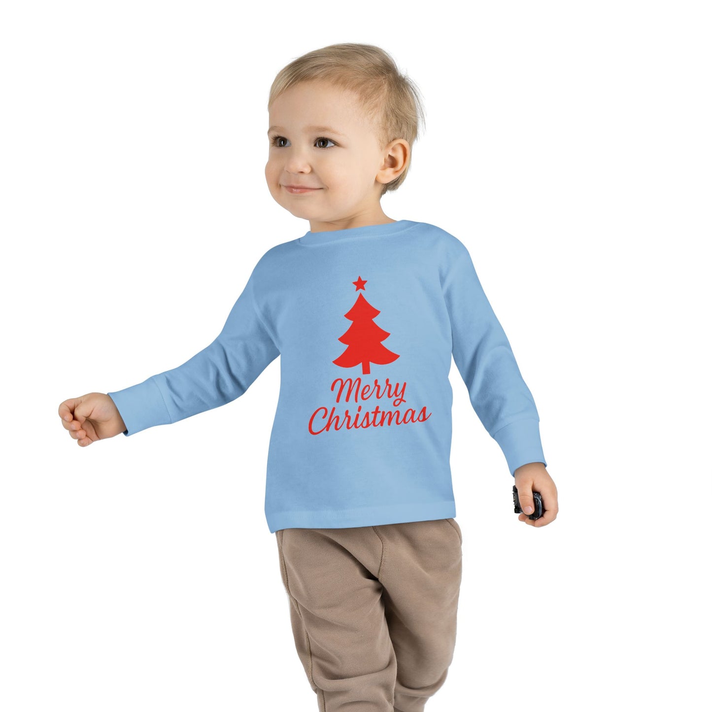 Toddler Christmas Tree Long Sleeve Tee