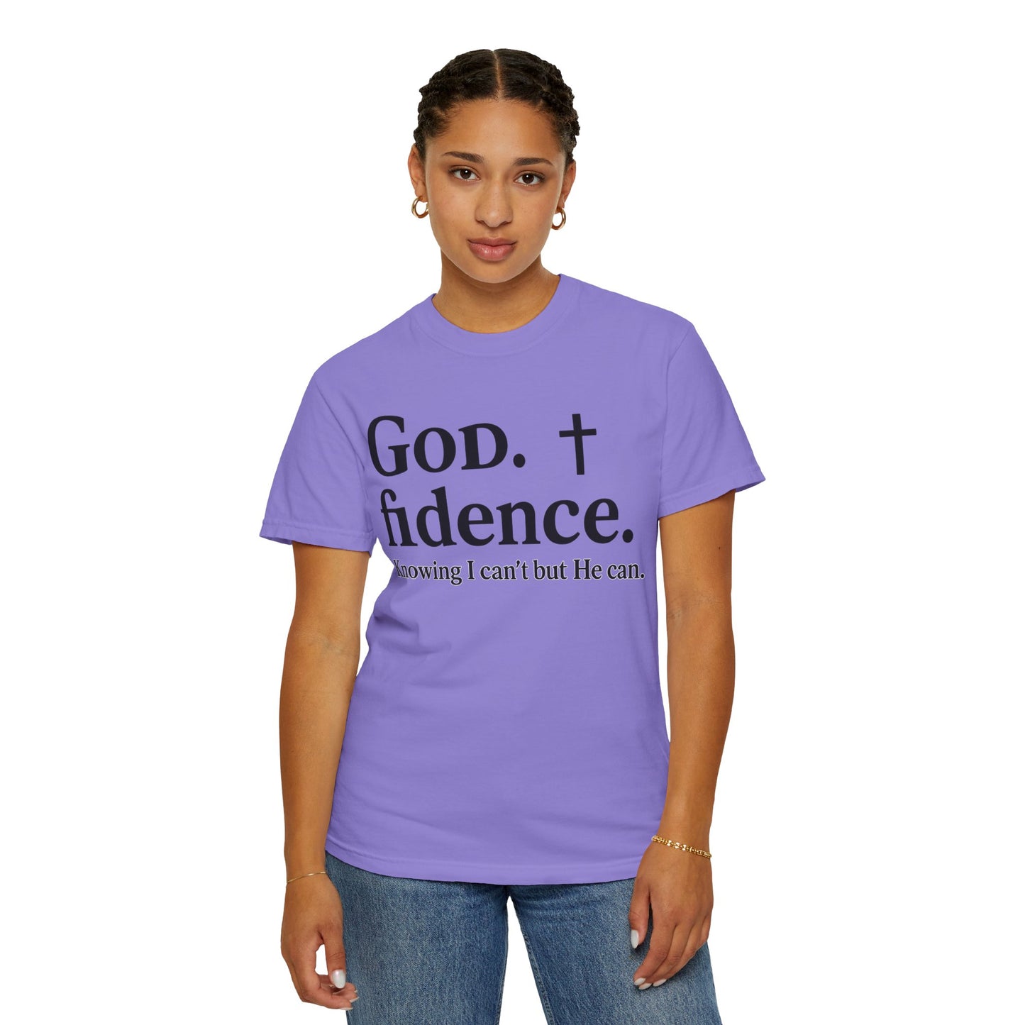 God.fidence Christian T-Shirt | Faith Over Fear Unisex Tee