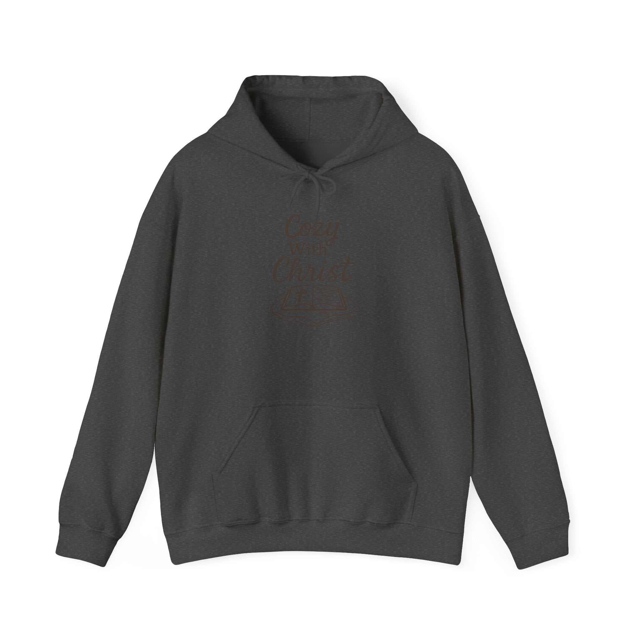 Cozy With Christ Hooded Sweatshirt | Christian Comfort Hoodie | Lexad Designs