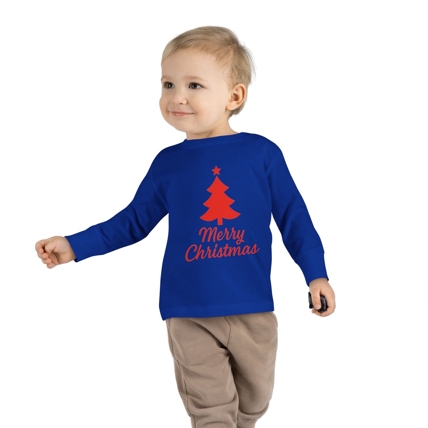 Toddler Christmas Tree Long Sleeve Tee
