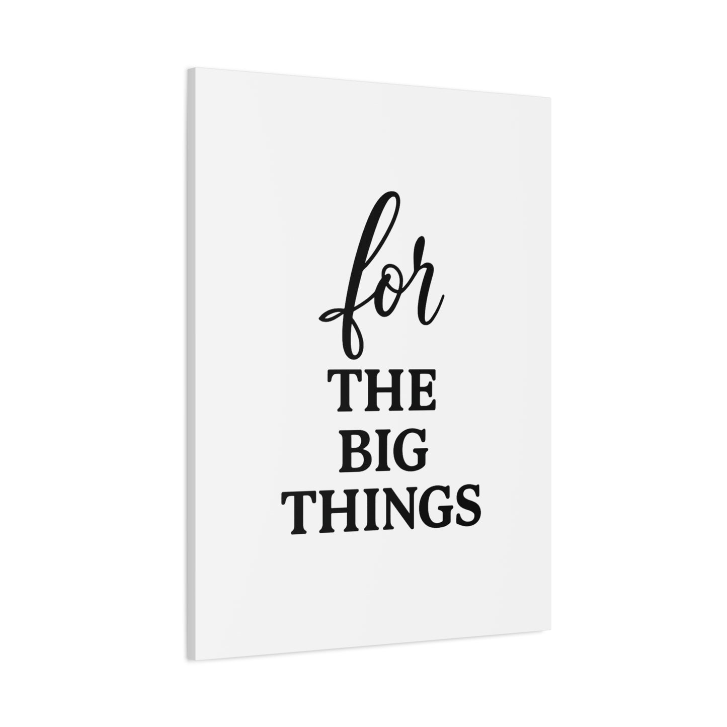 Grateful Wall Art | Inspirational Christian Home Decor - Matte Canvas, Stretched, 1.25"