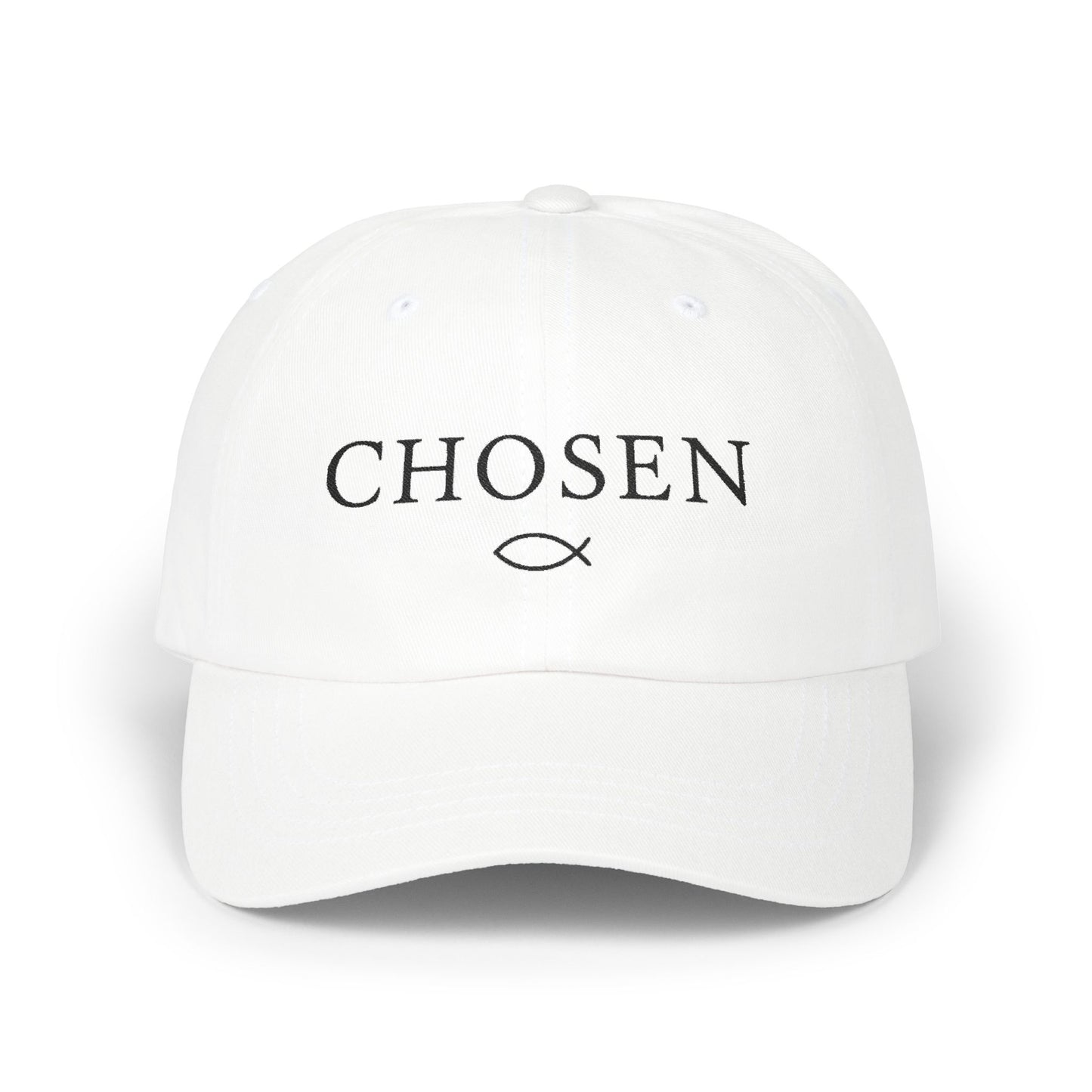 Chosen Classic Dad Cap | Unisex Faith Baseball Hat | Adjustable