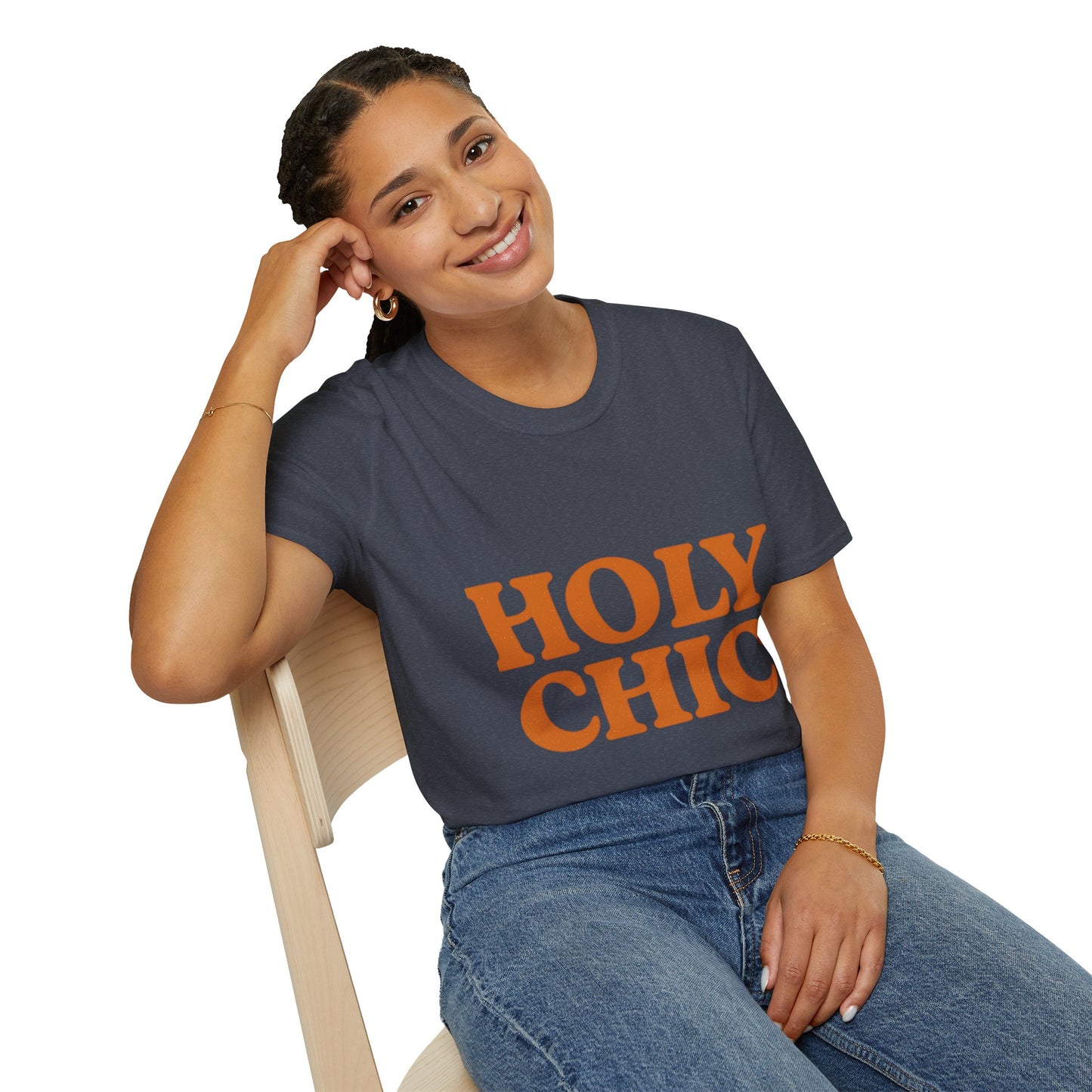 Holy Chic Christian T-Shirt – Softstyle Faith & Fashion Tee for Women.